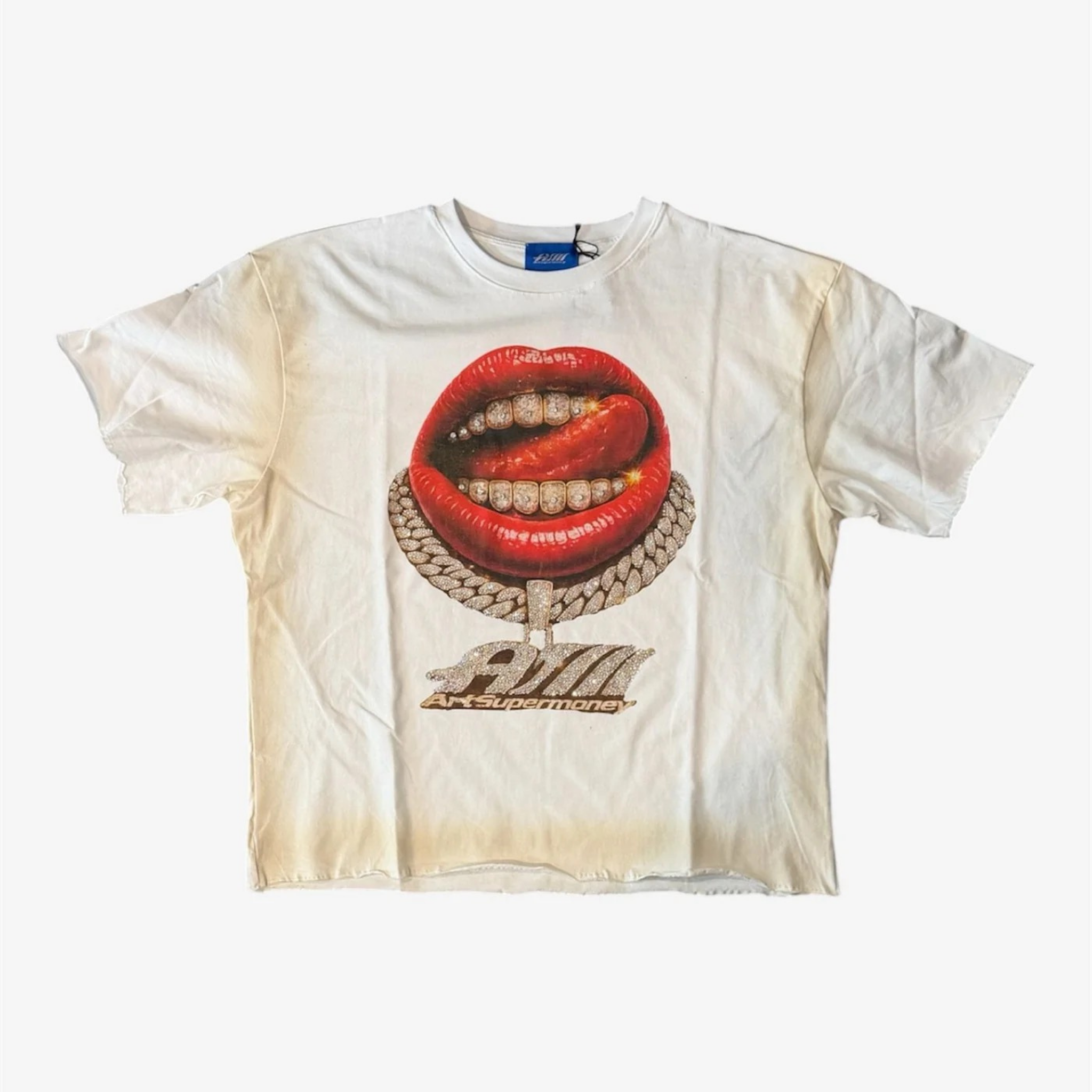 Artsupermoney Tee Grillz - Bianco
