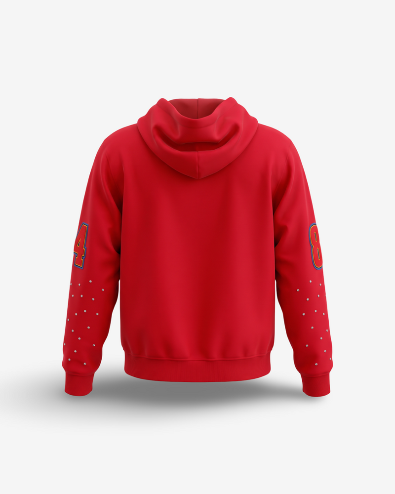 BLACK ISLAND - HOODIE RED 1979
