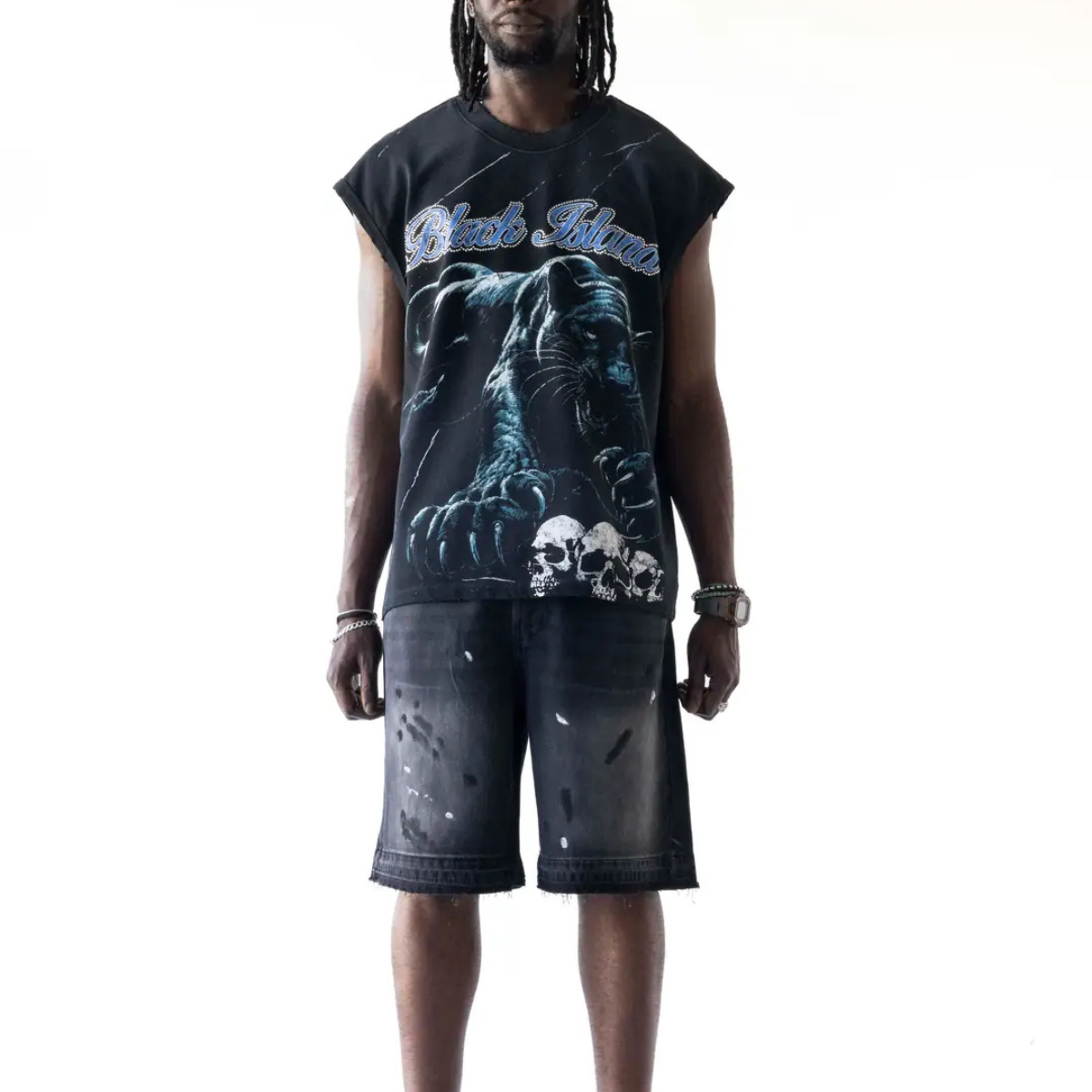 Black Island - Sleveless Panther Black