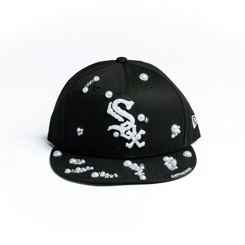 New Era Black - SOX BLACK CHROME PEARL
