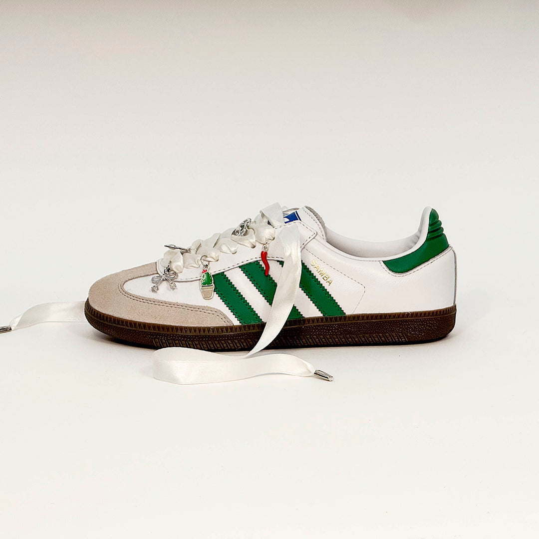 Adidas Samba Green Charm Pearl