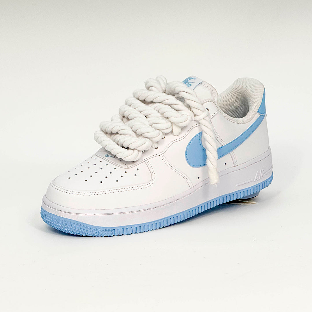 Air Force 1 Aquarius Blue Rope Laces