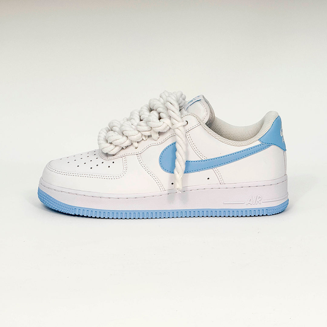 Air Force 1 Aquarius Blue Rope Laces