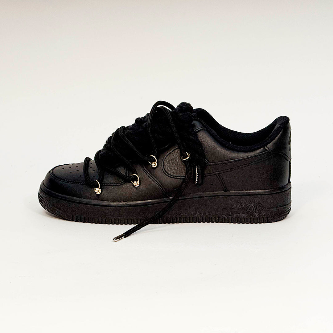 Air Force 1 Corda Laces Black Overlaces