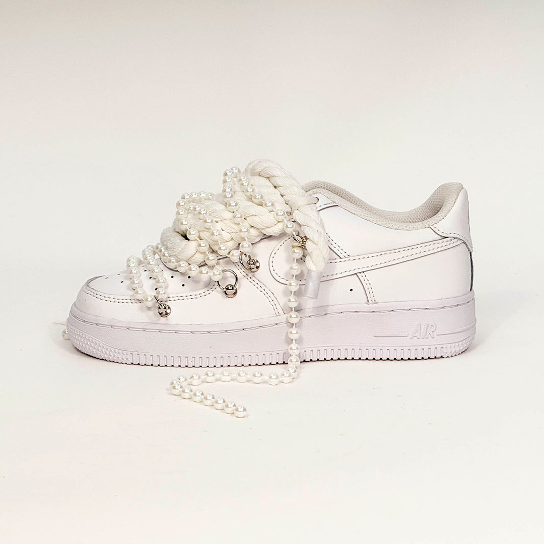 Air Force 1 Corda Laces White PEARL Overlaces