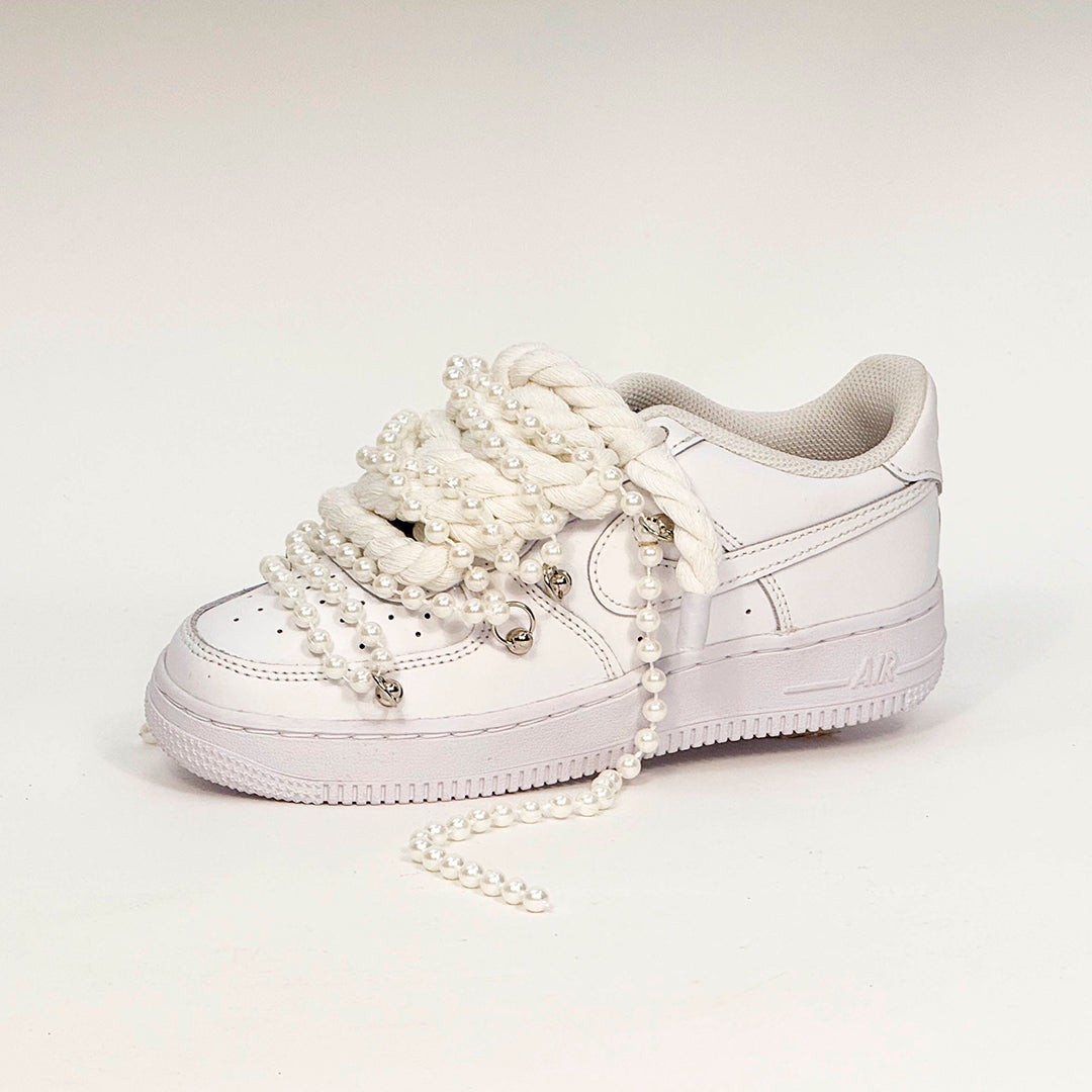 Air Force 1 Corda Laces White PEARL Overlaces