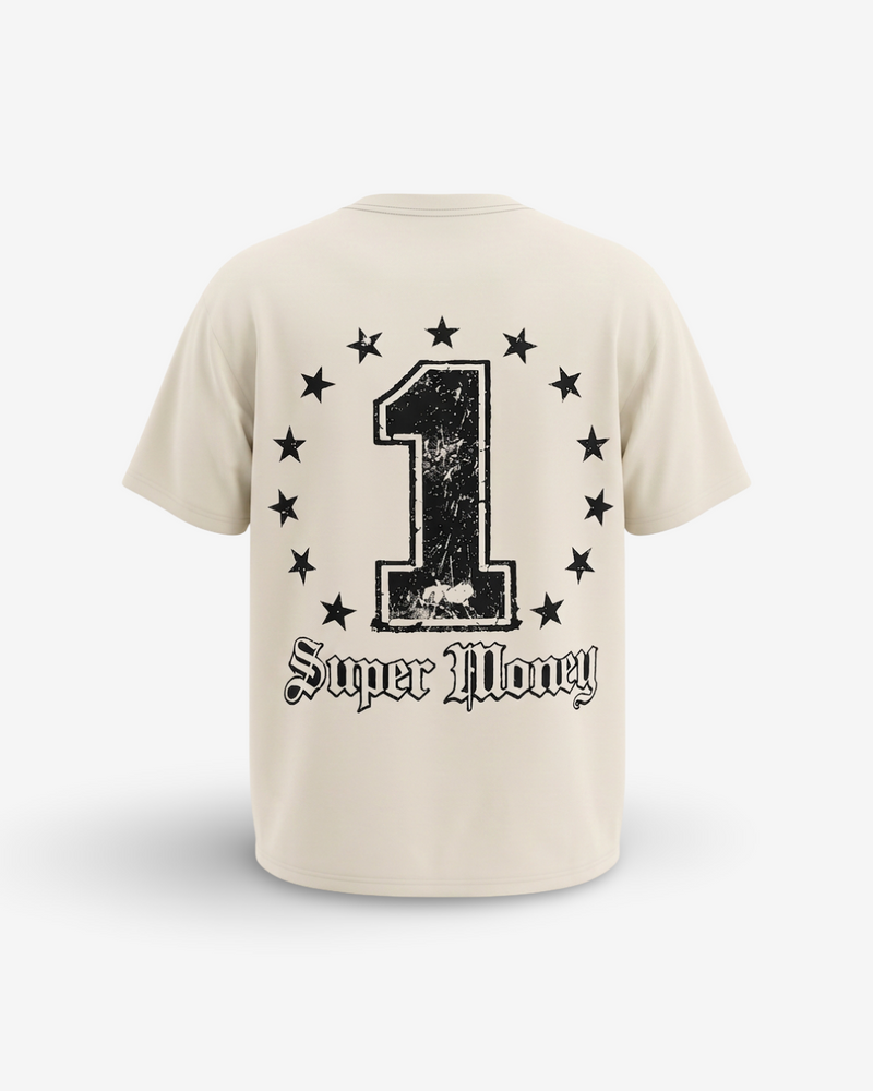 FW 2027 Artsupermoney Tee Grillz - WHT/BLK
