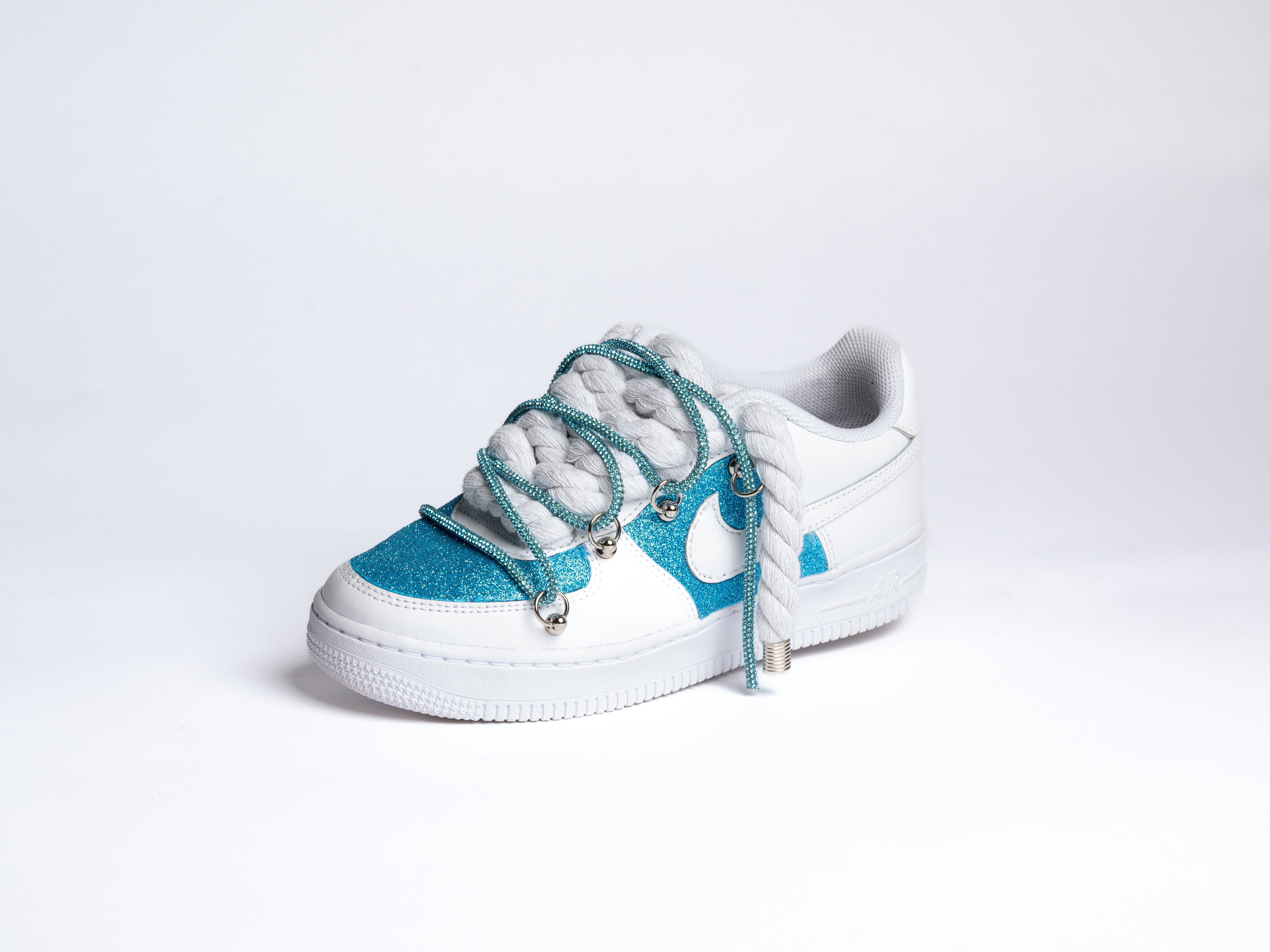 Air Force 1 Shiny Blue Sky