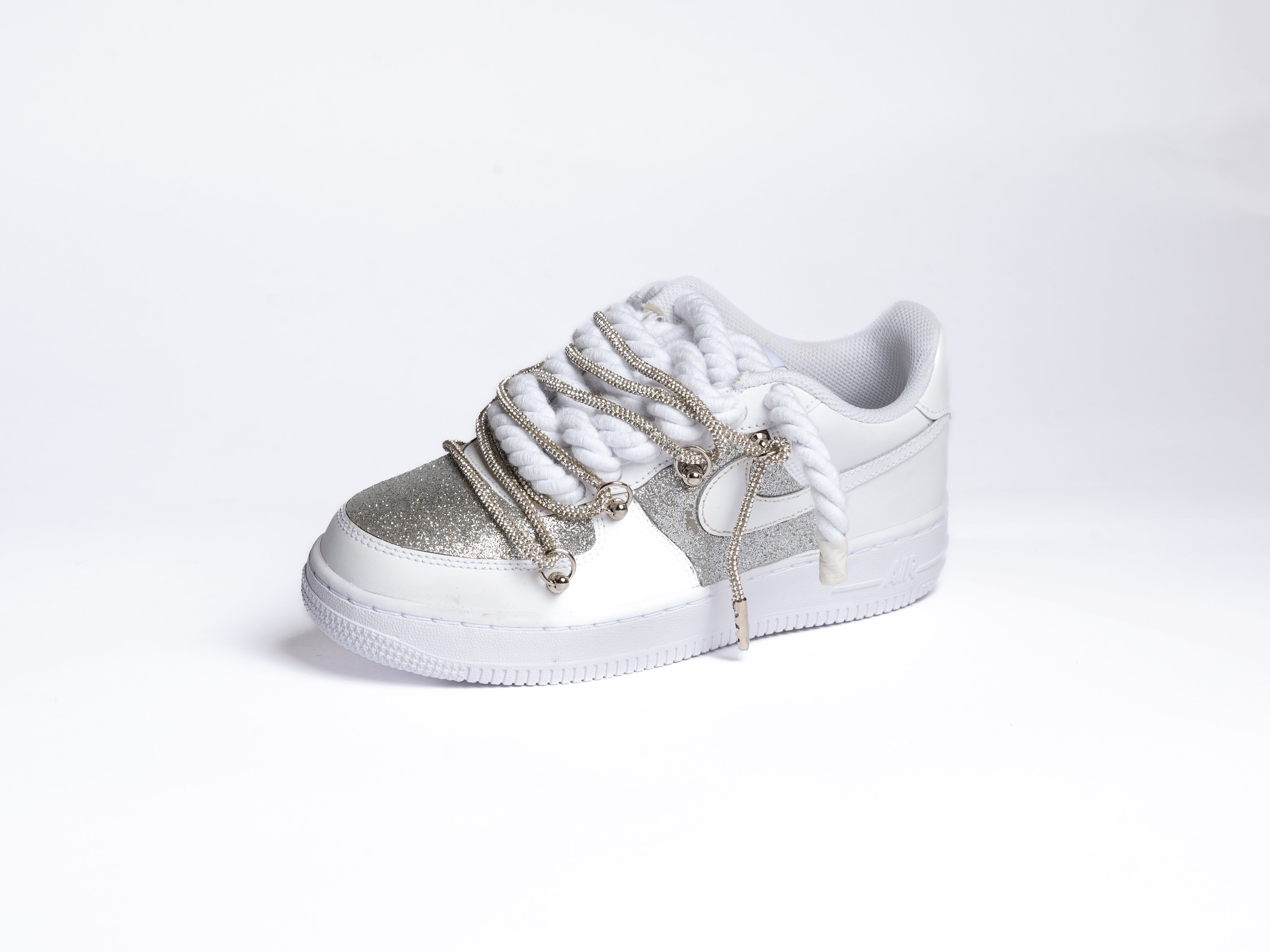 Air Force 1 Shiny Grey