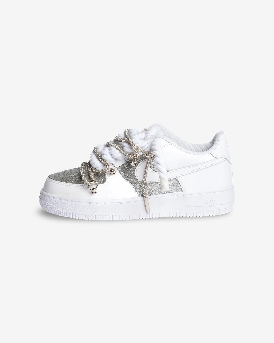 Air Force 1 Shiny Grey