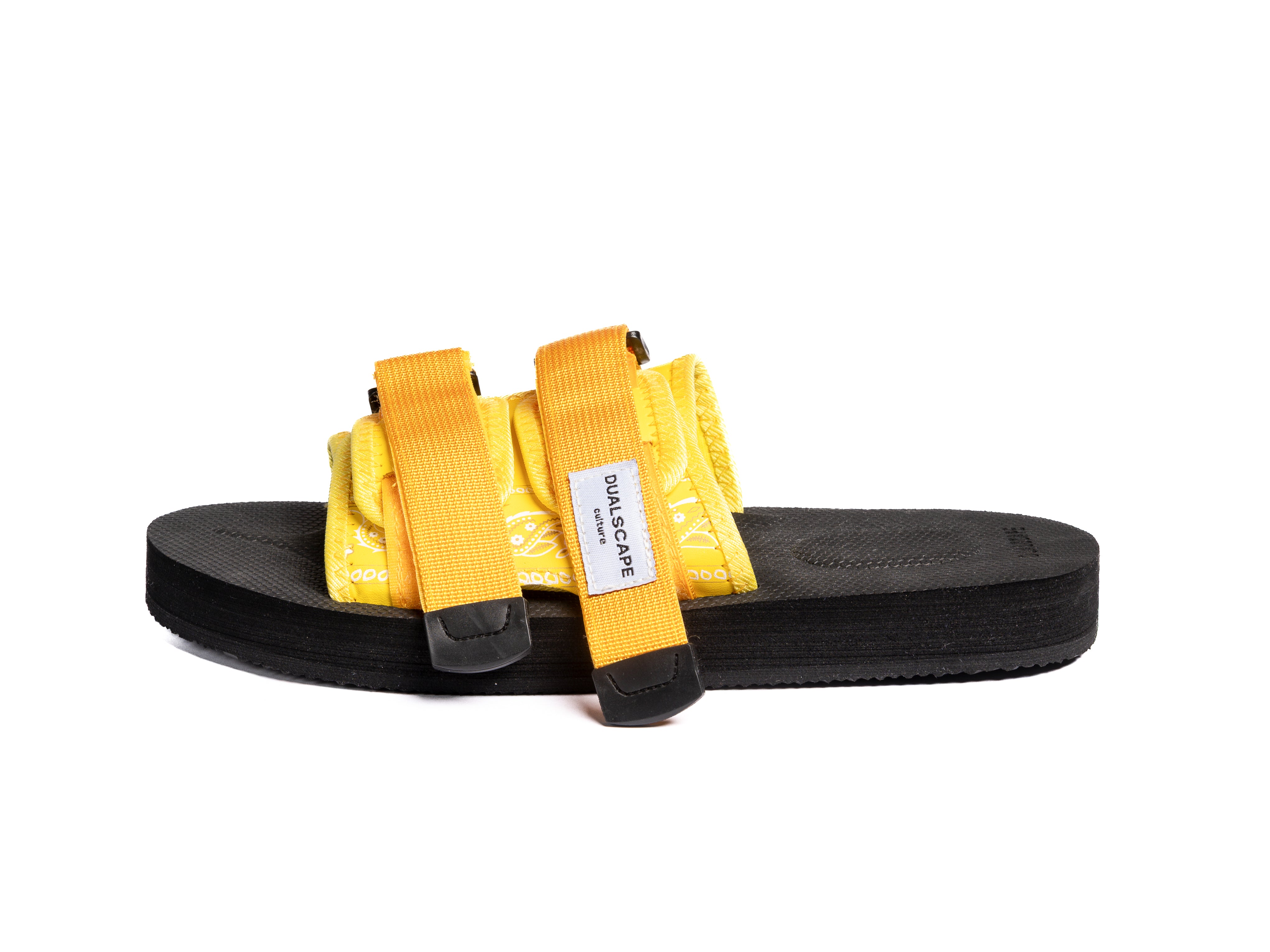 DUALSCAPE SLIPPERS - BANDANA NERO/GIALLO