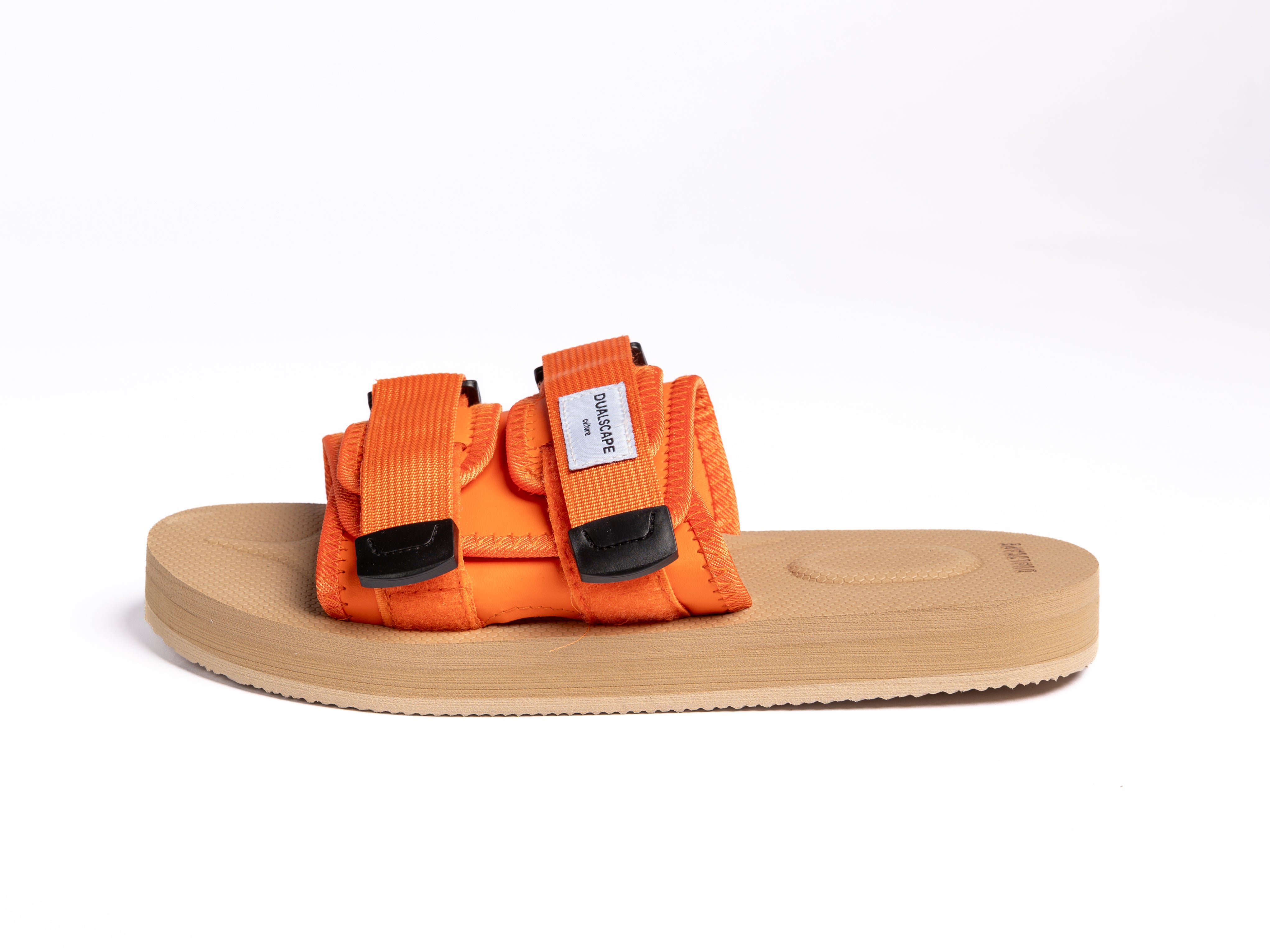 DUALSCAPE SLIPPERS - TINTA UNITA BEIGE/ARANCIO