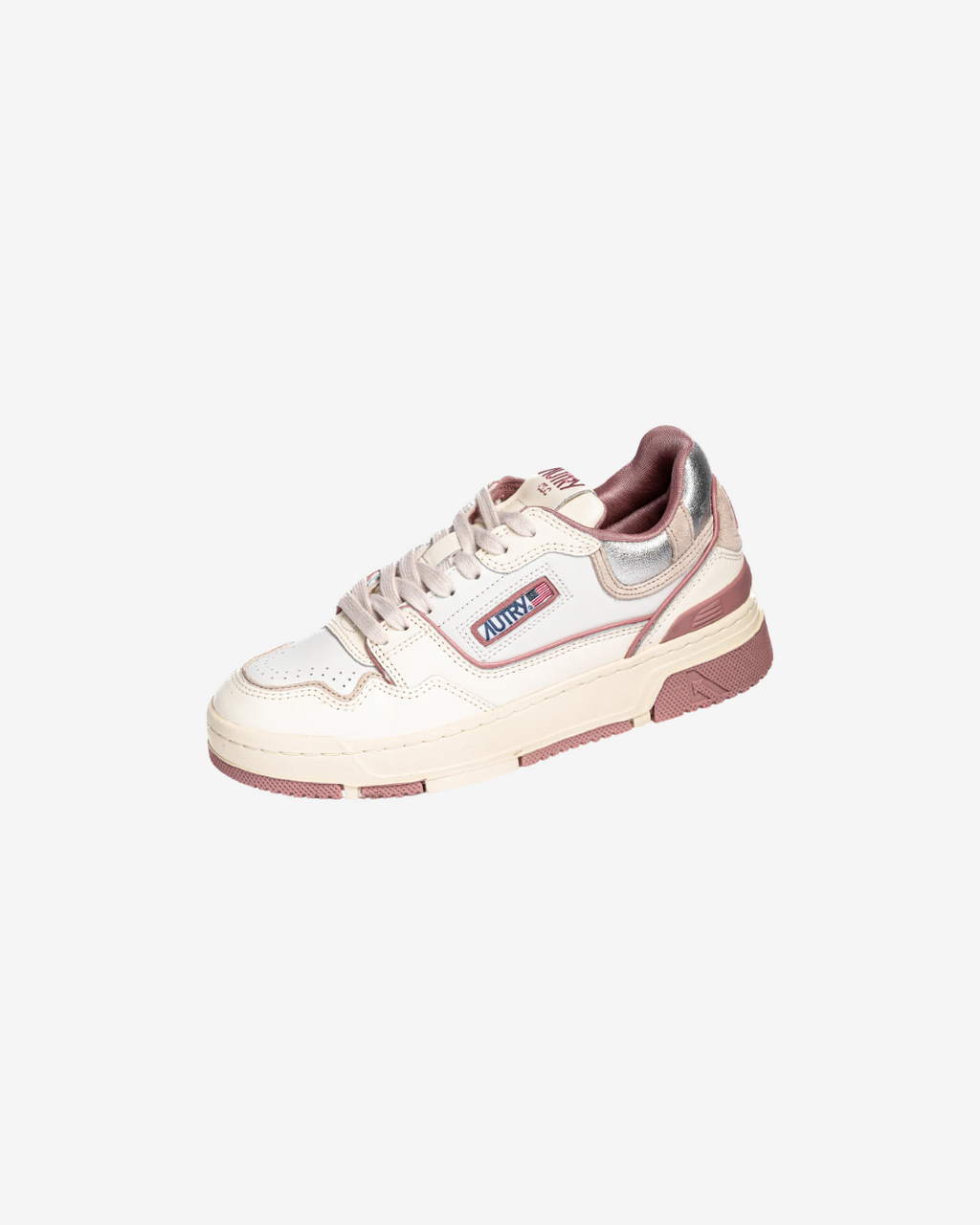 AUTRY - CLC IN PELLE SILVER ROSE