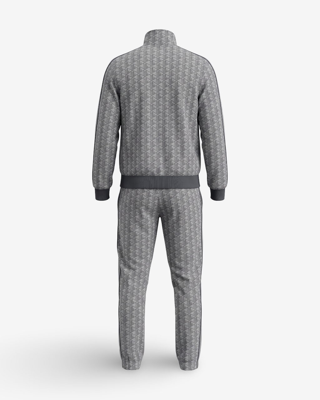 LACOSTE - TRACKSUIT MONOGRAM GREY