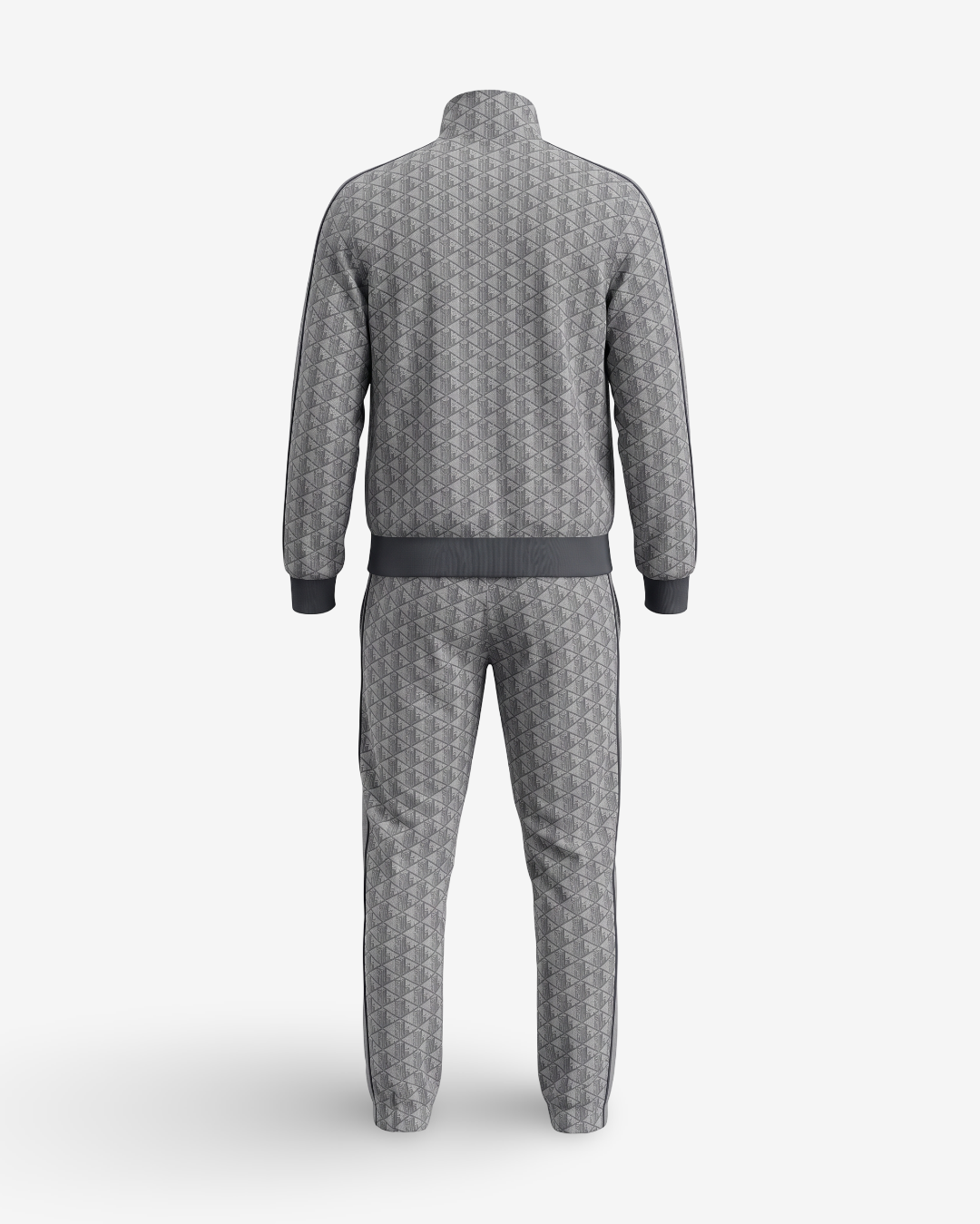 LACOSTE - TRACKSUIT MONOGRAM GREY