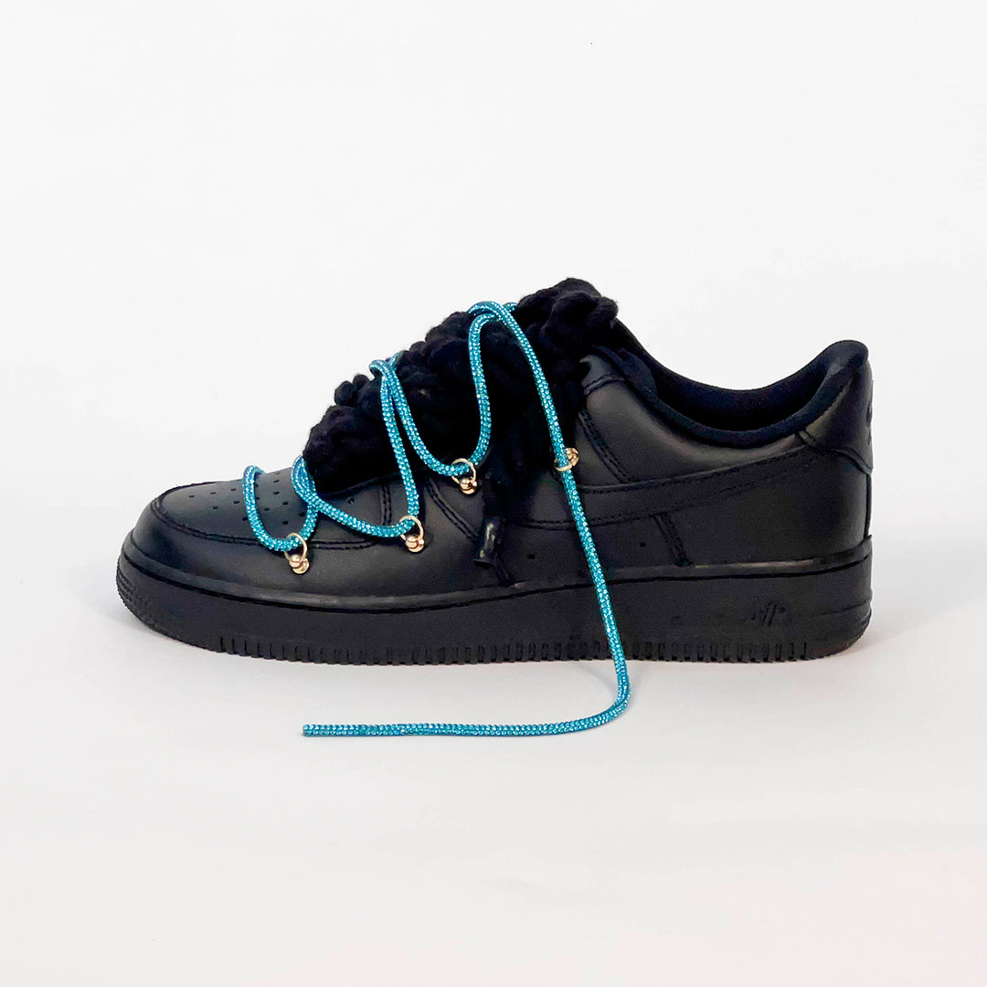 Air Force 1 Corda Laces Black Lantern Overlaces