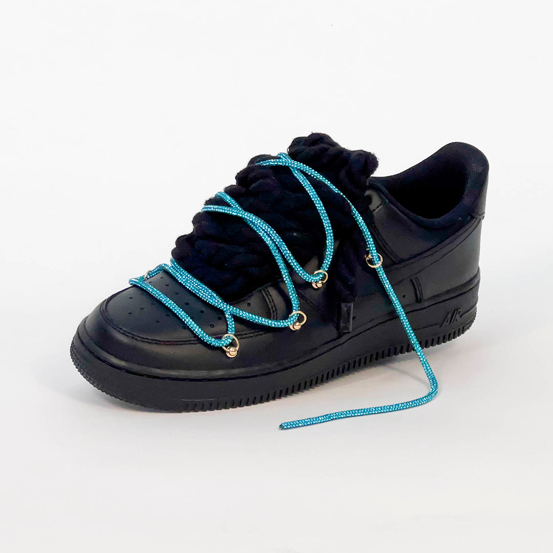 Air Force 1 Corda Laces Black Lantern Overlaces