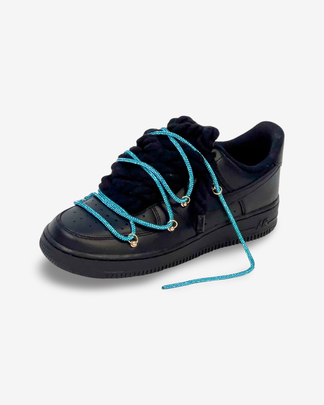 Air Force 1 Corda Laces Black Lantern Overlaces