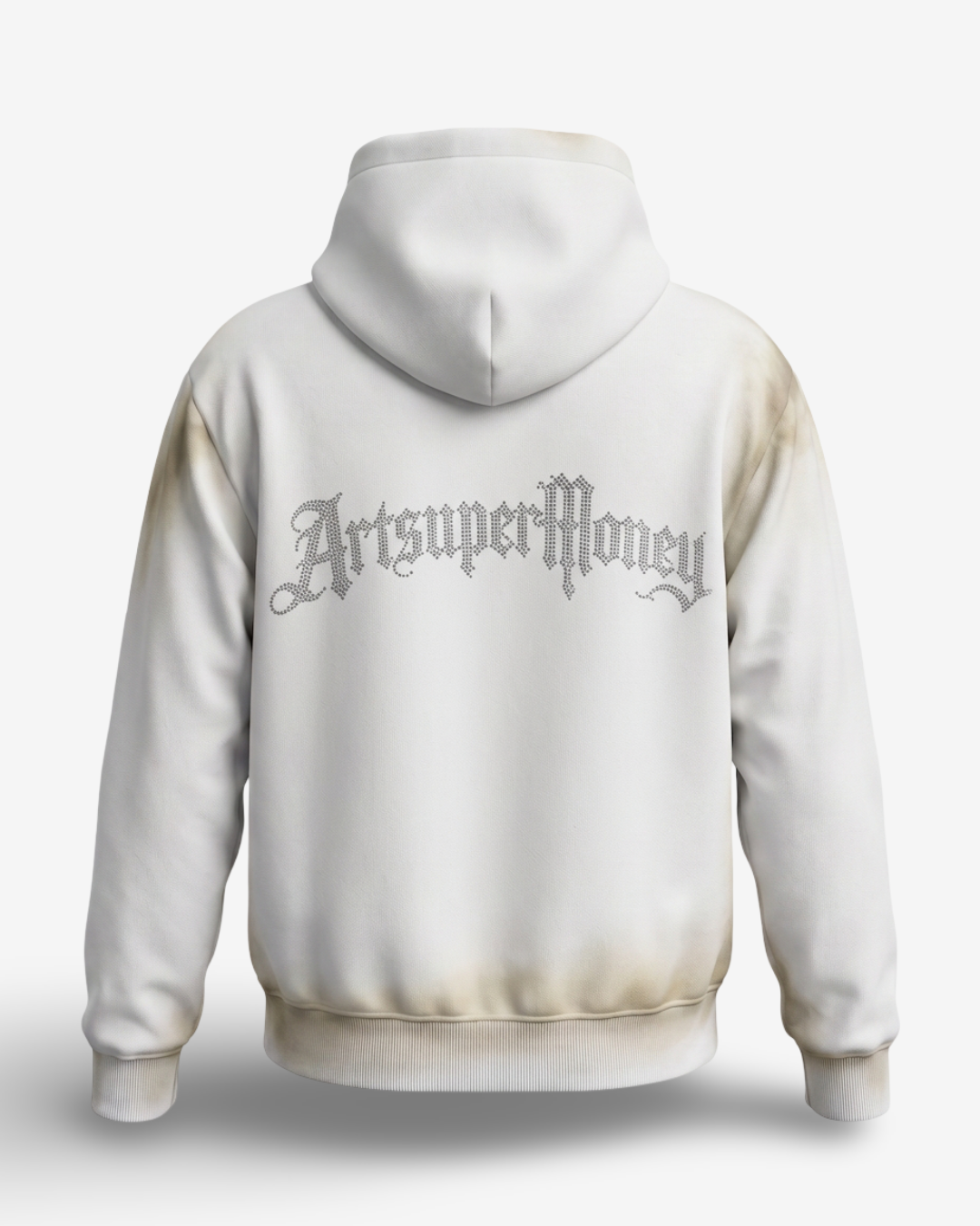 ART SUPERMONEY HOODIE CHROMEBIRD  OFF WHITE