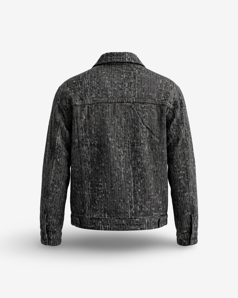 BLACK ISLAND - JACKET TEXTURE GREY