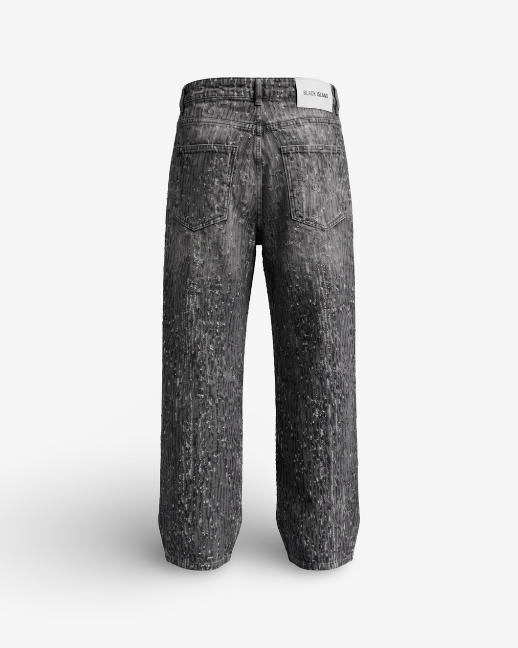 BLACK ISLAND - JEANS TEXTURE GREY