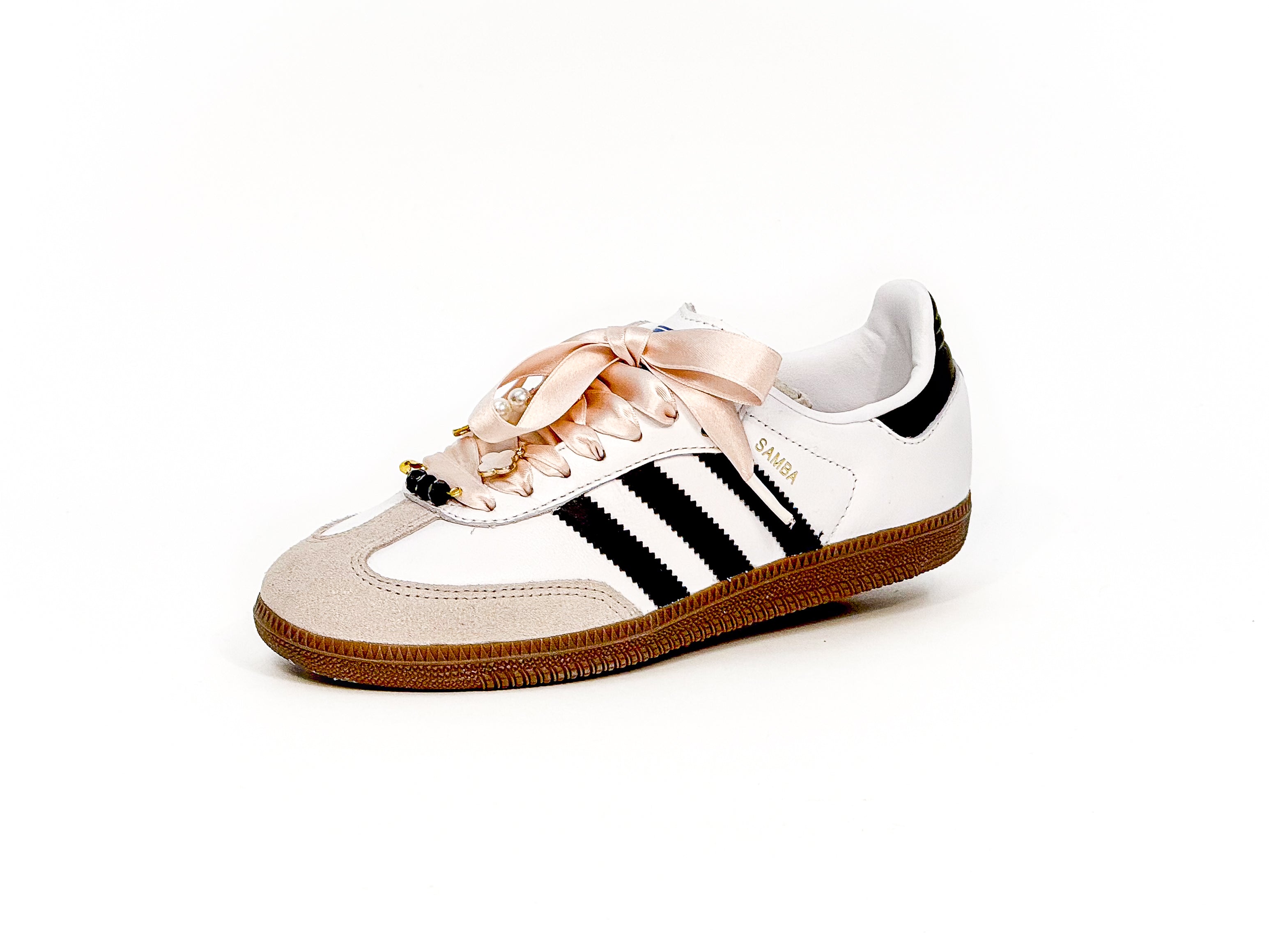 Adidas Samba Pink Tape Charm Pearl