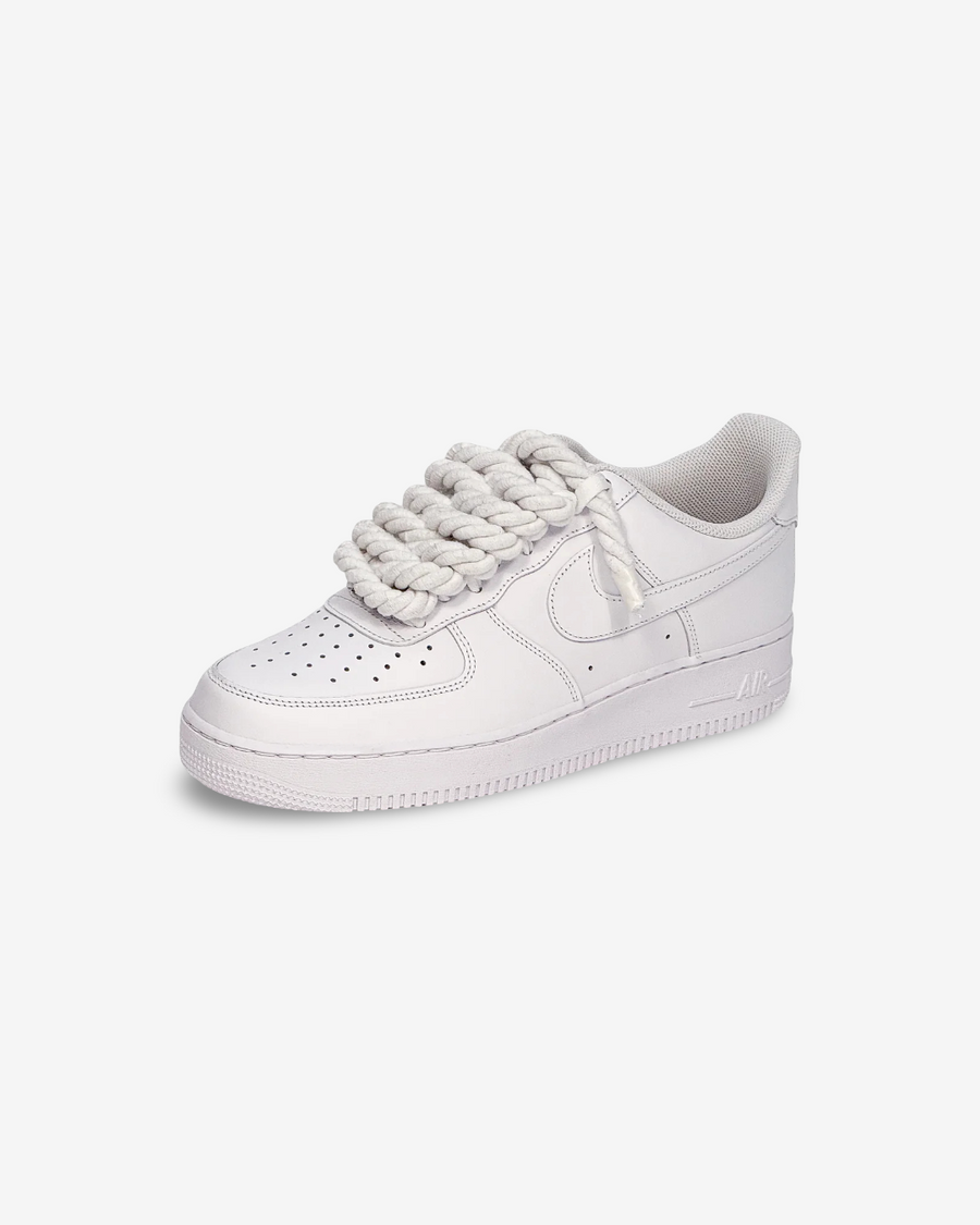 Air Force White Corda Laces Bianca