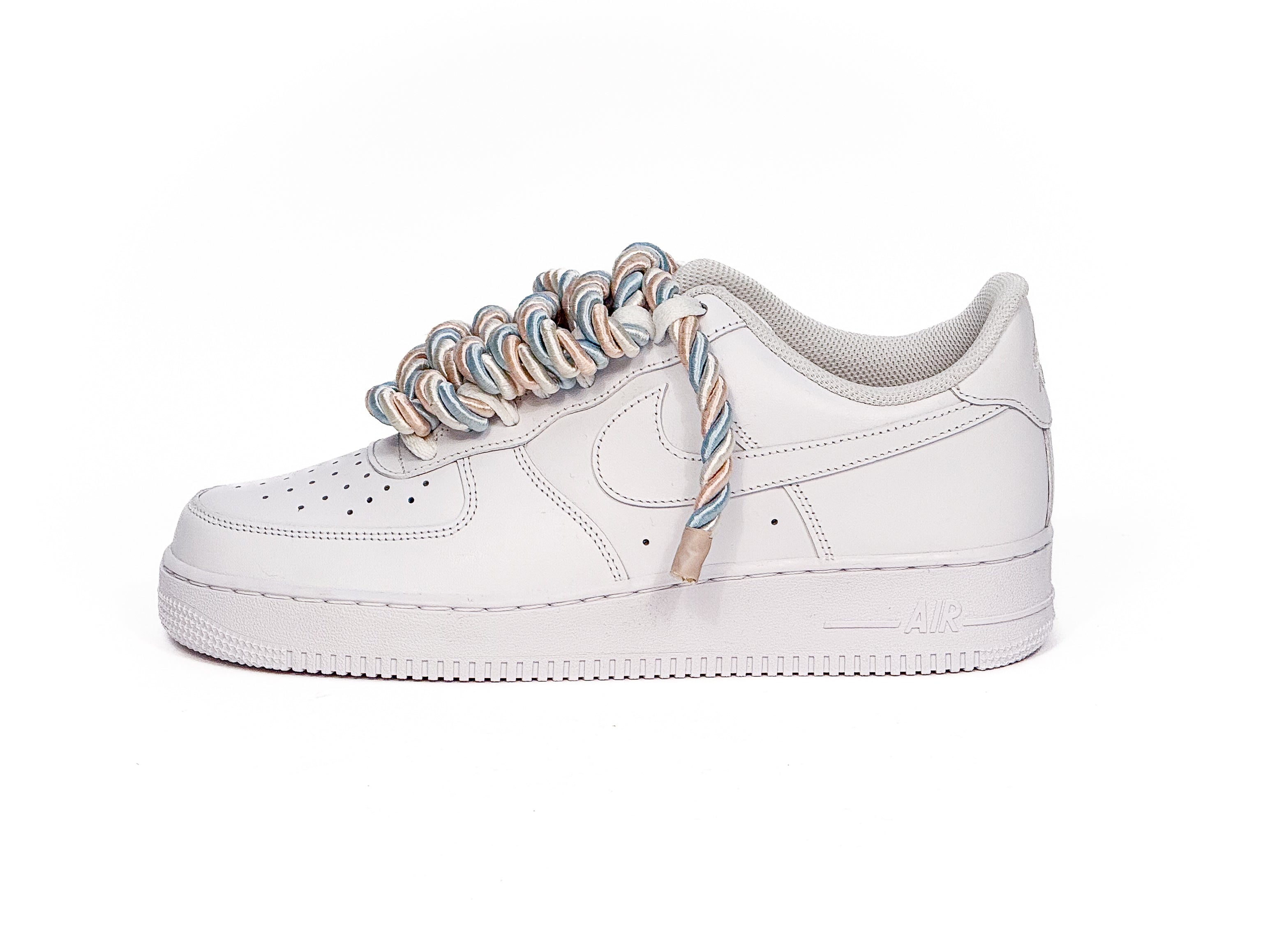 Air Force White Corda Laces LOLLIPOP
