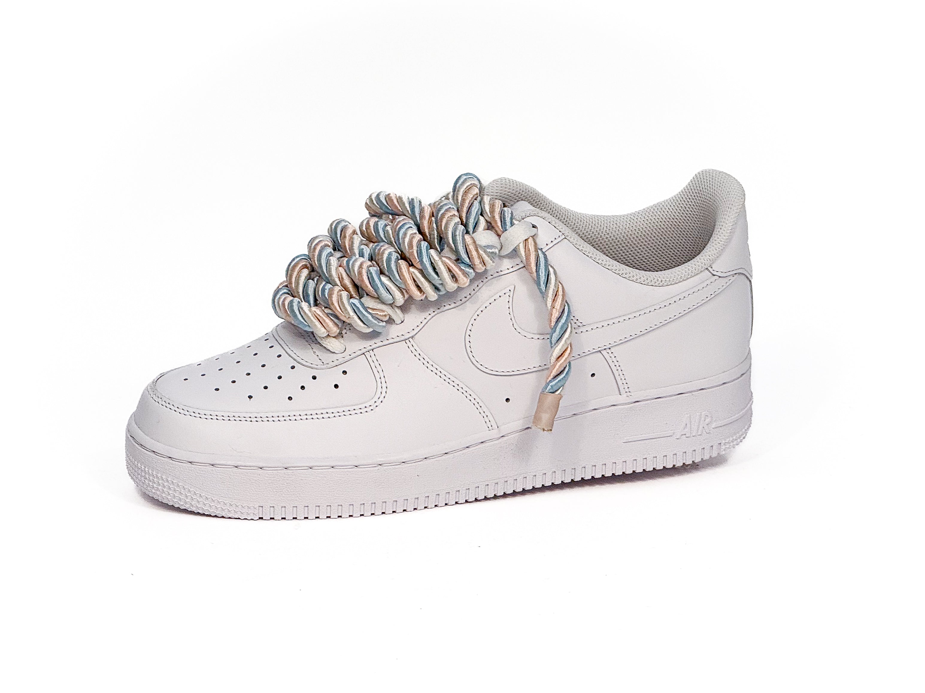 Air Force White Corda Laces LOLLIPOP