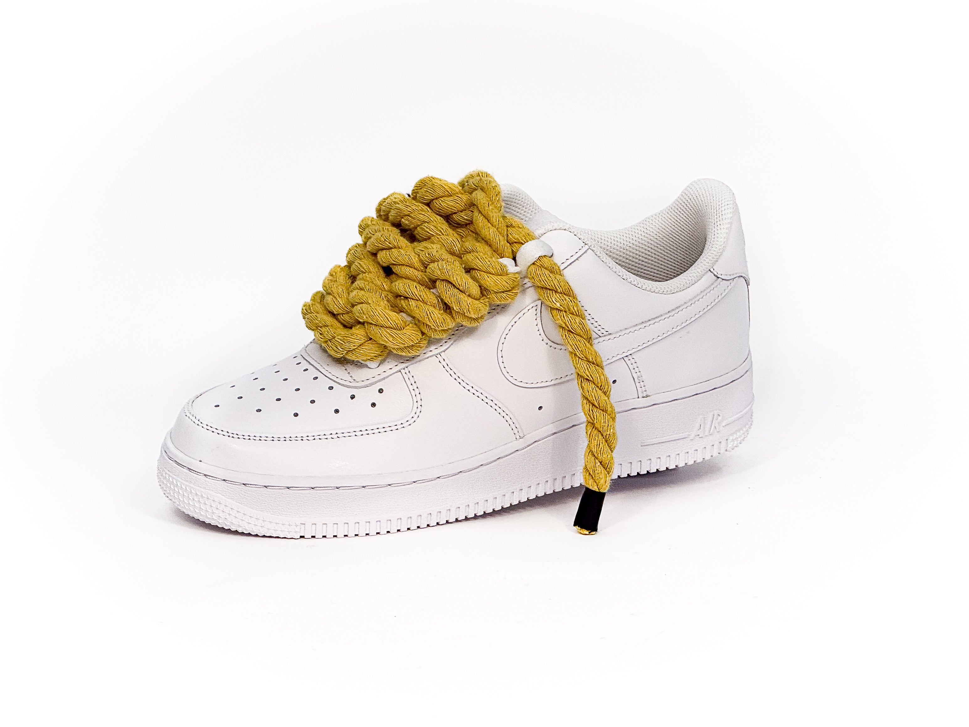 Air Force White Corda Laces YELLOW