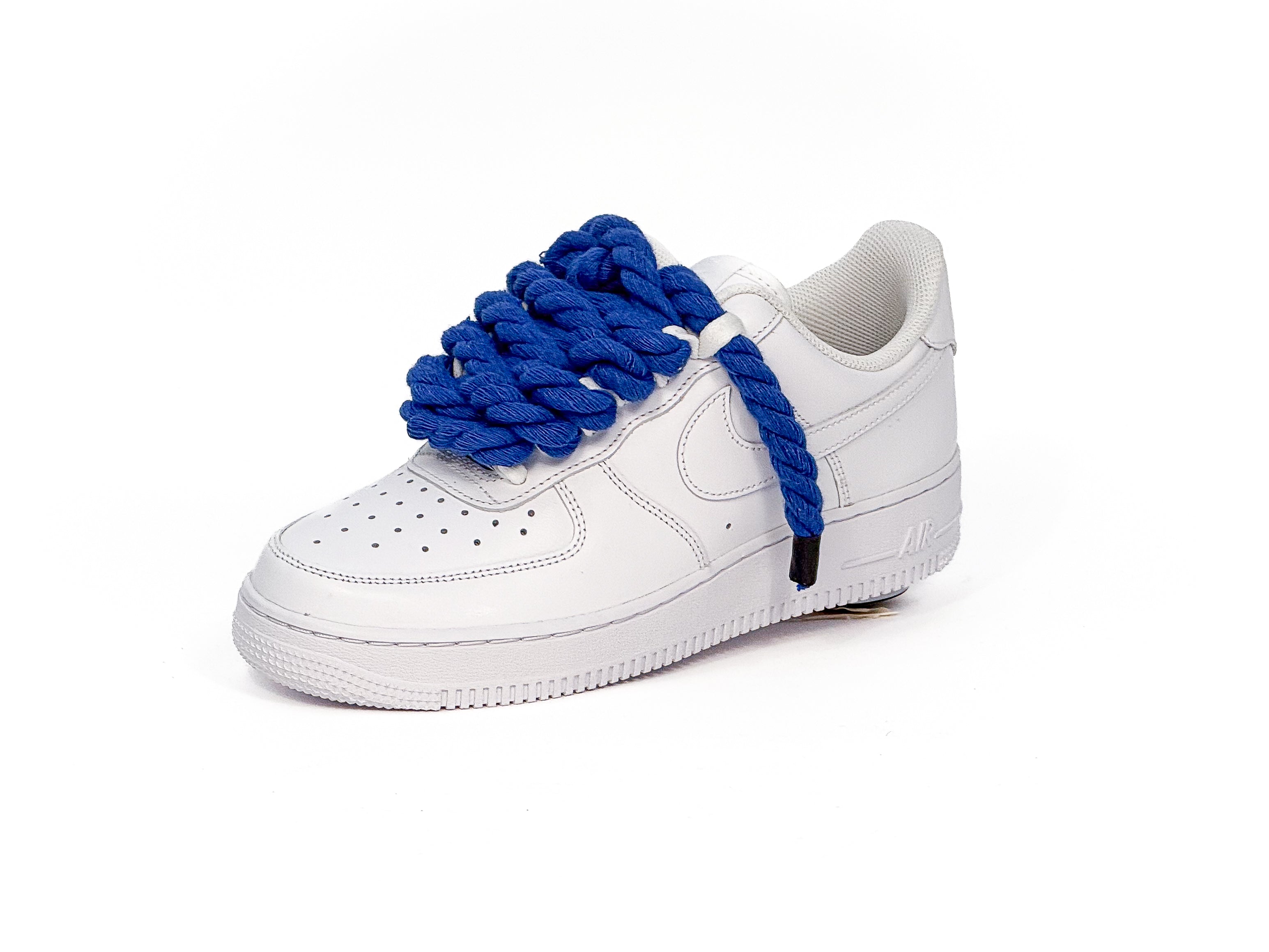 Air Force White Corda Laces BLU