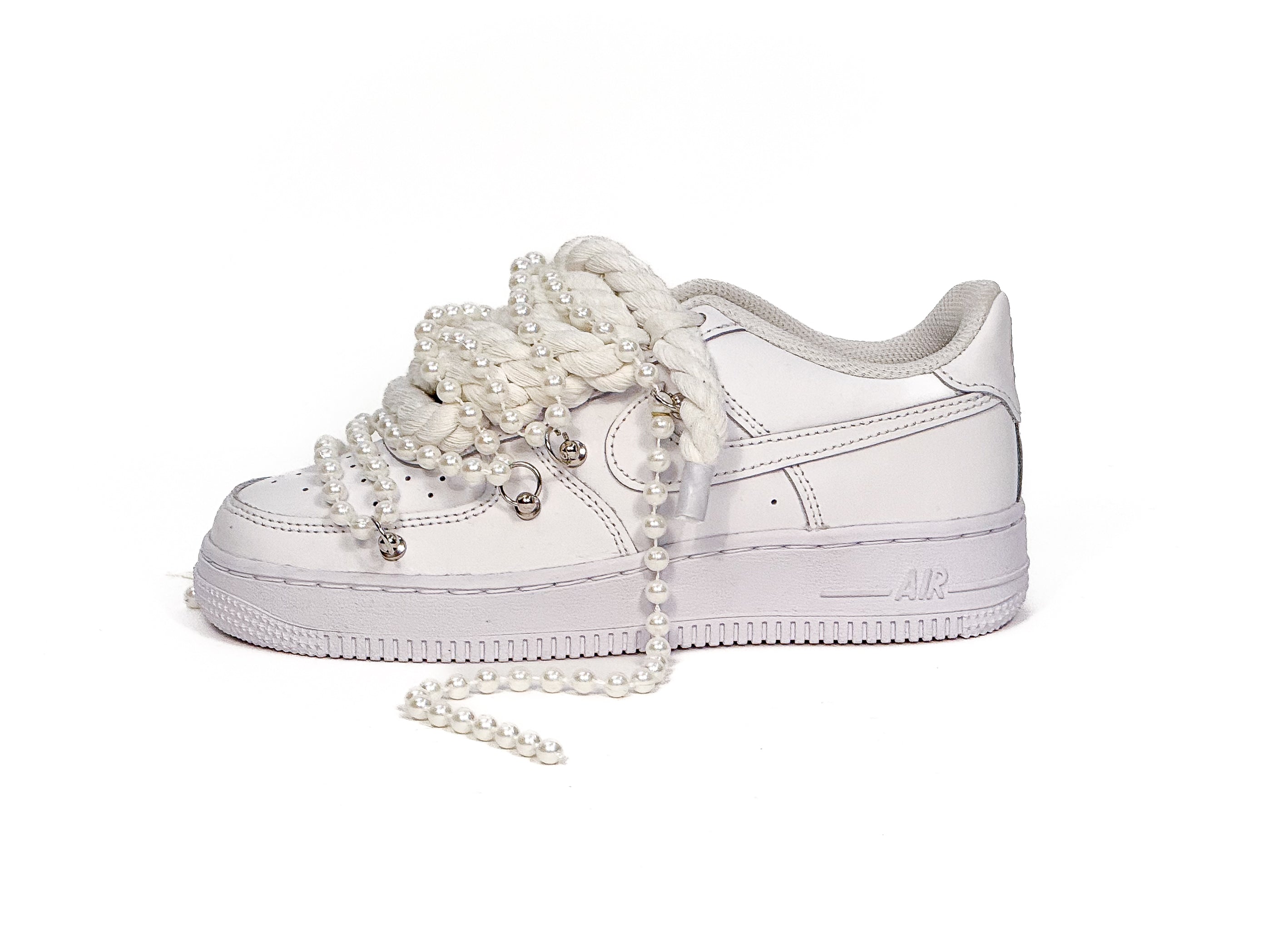 Air Force 1 Corda Laces White PEARL Overlaces