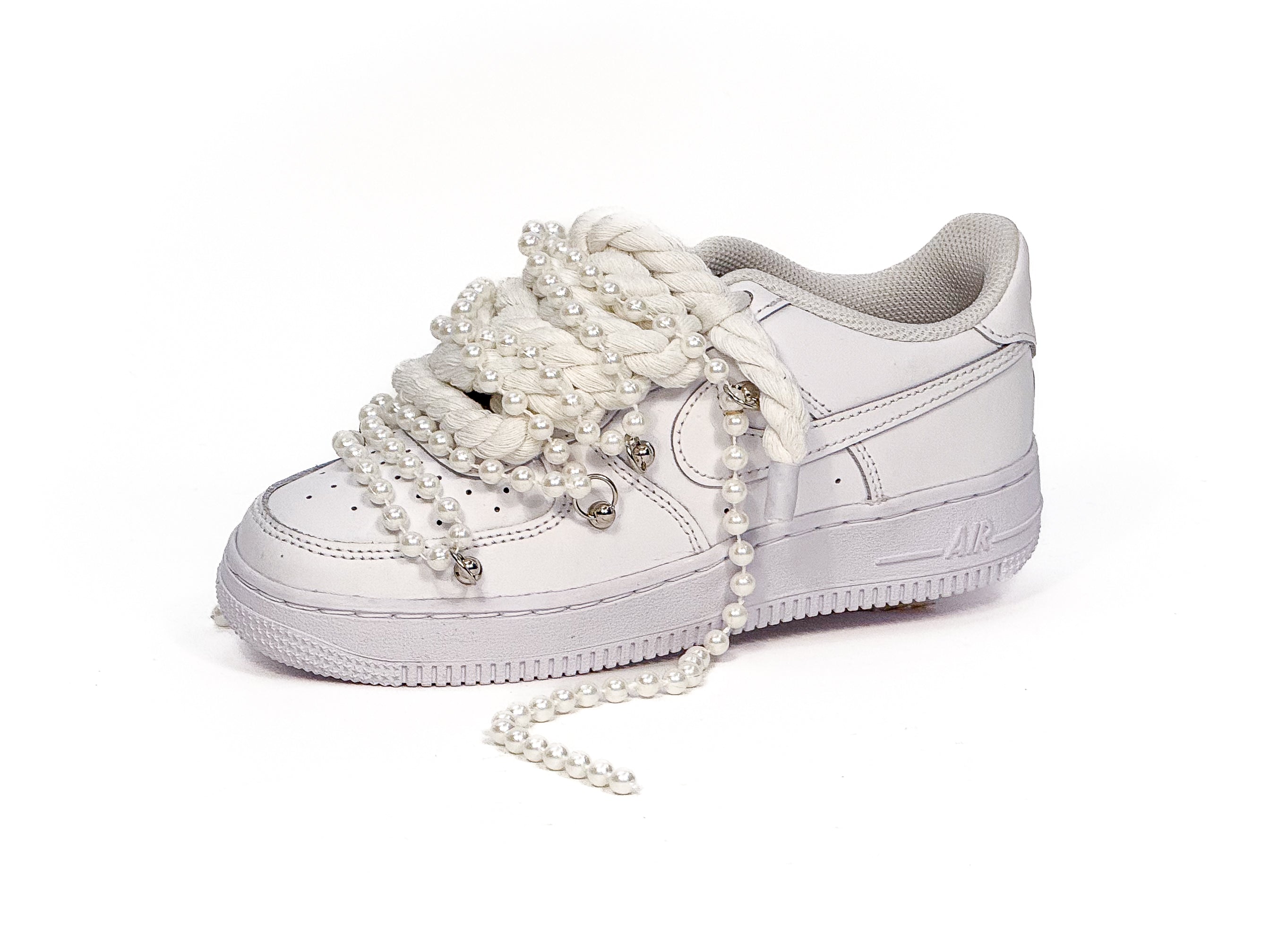Air Force 1 Corda Laces White PEARL Overlaces