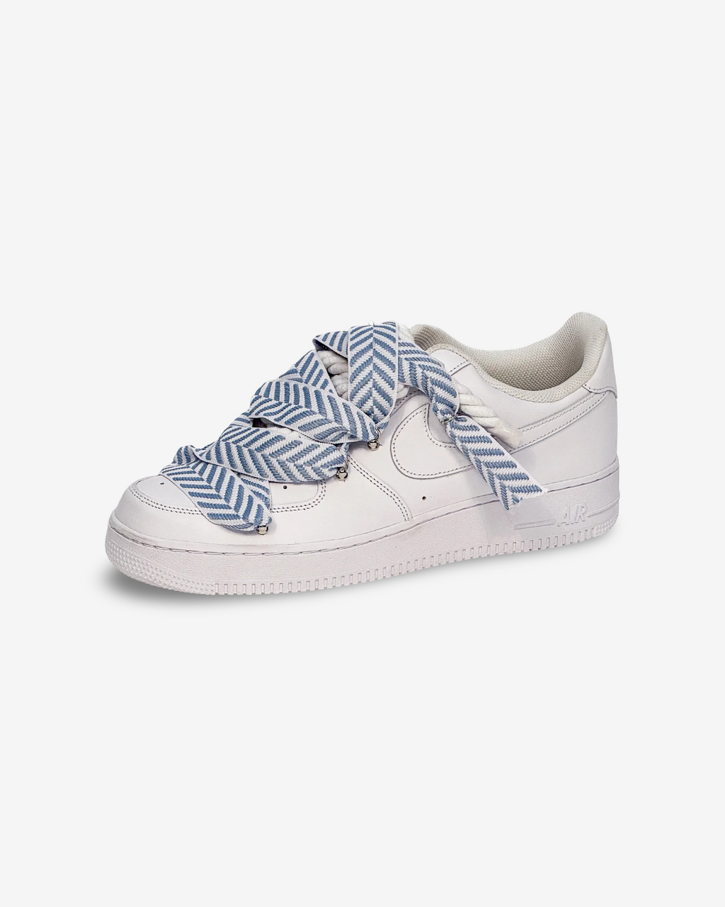 Air Force 1 White Lanvin Rope Laces ICE