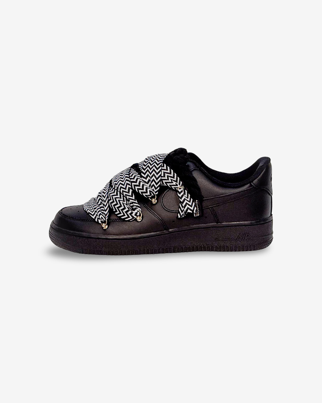 Air Force 1 Black Lanvin Black