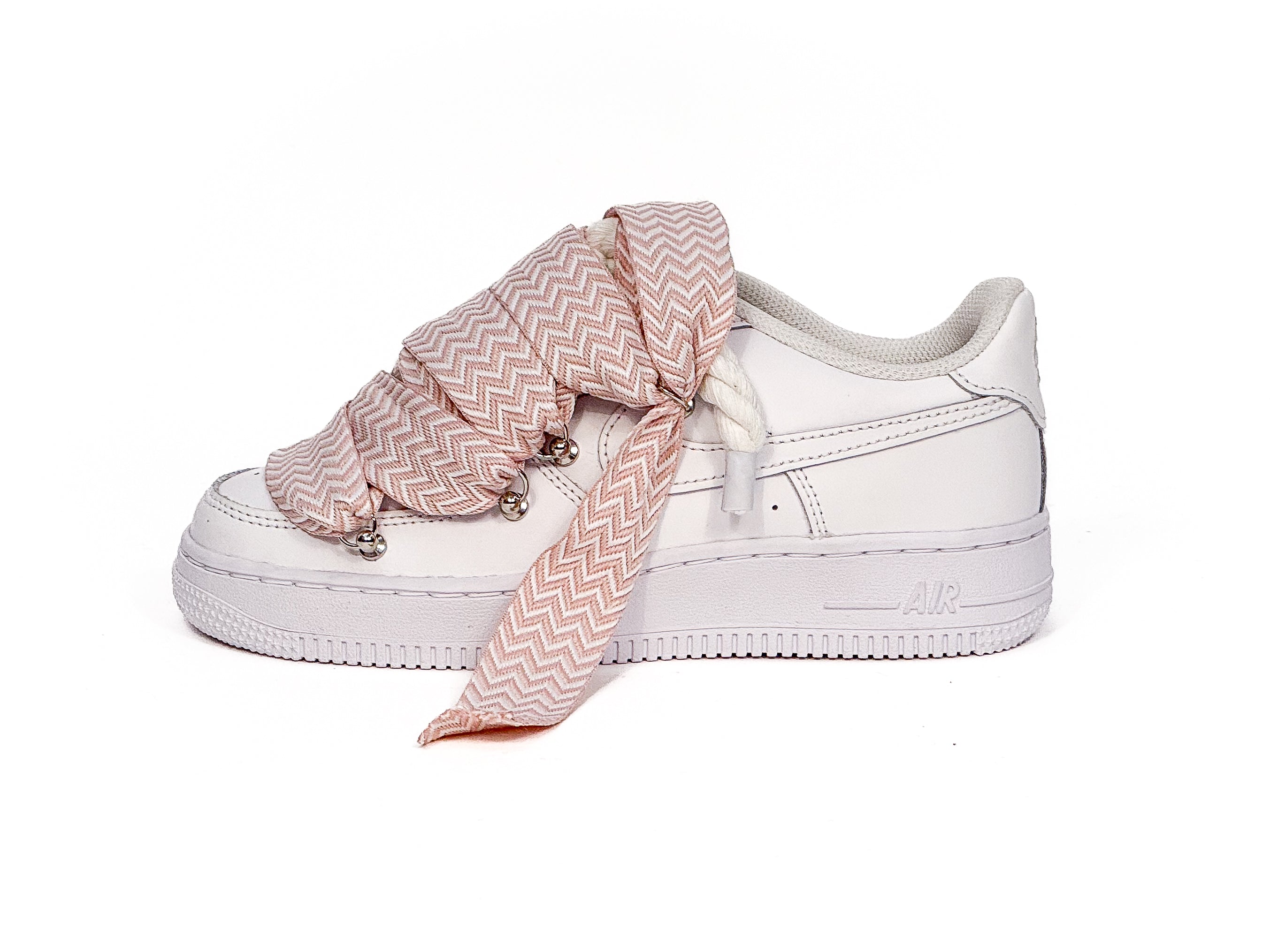 Air Force 1 White Lanvin Rosa