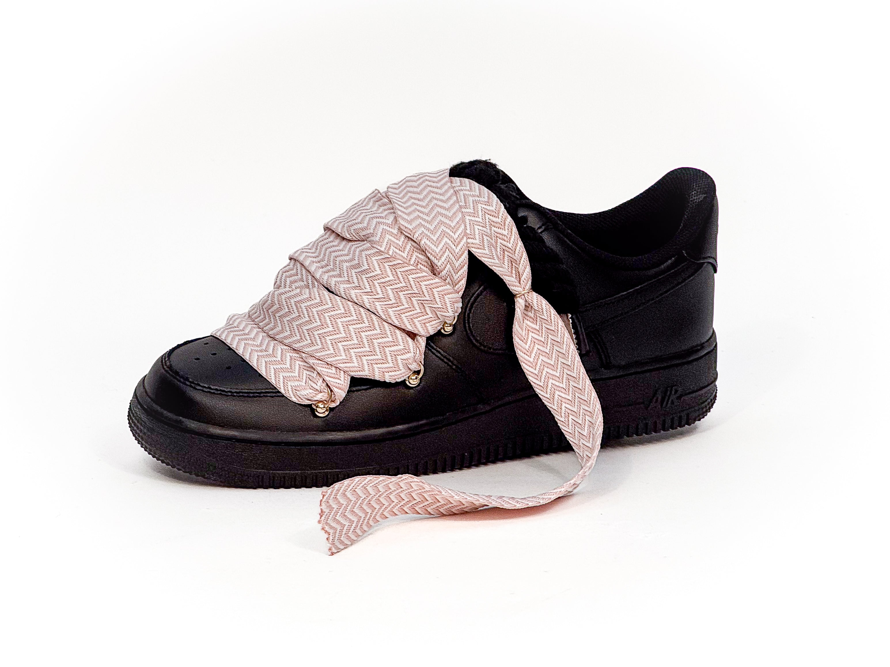 Air Force 1 Black Lanvin Rosa