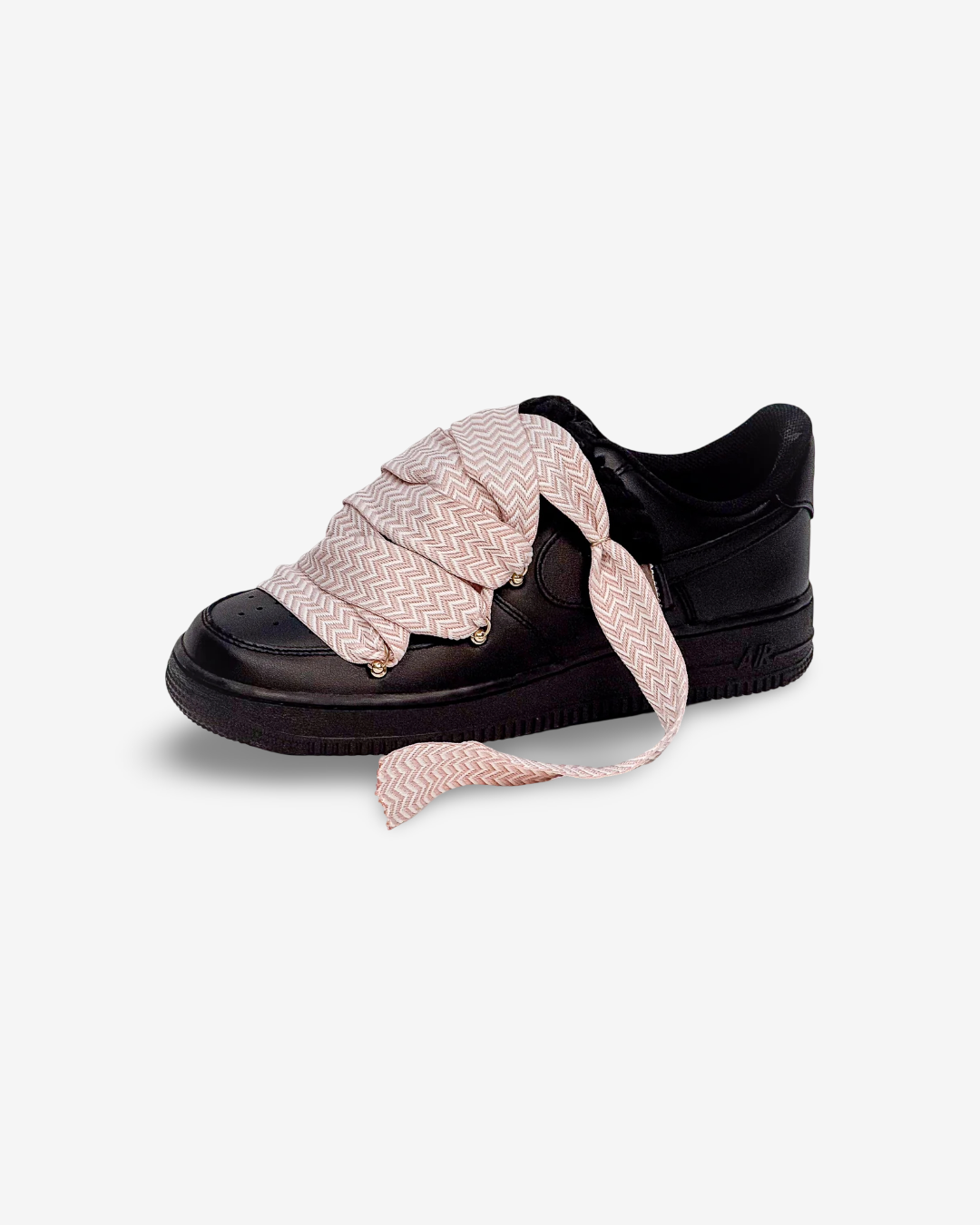 Air Force 1 Black Lanvin Rosa