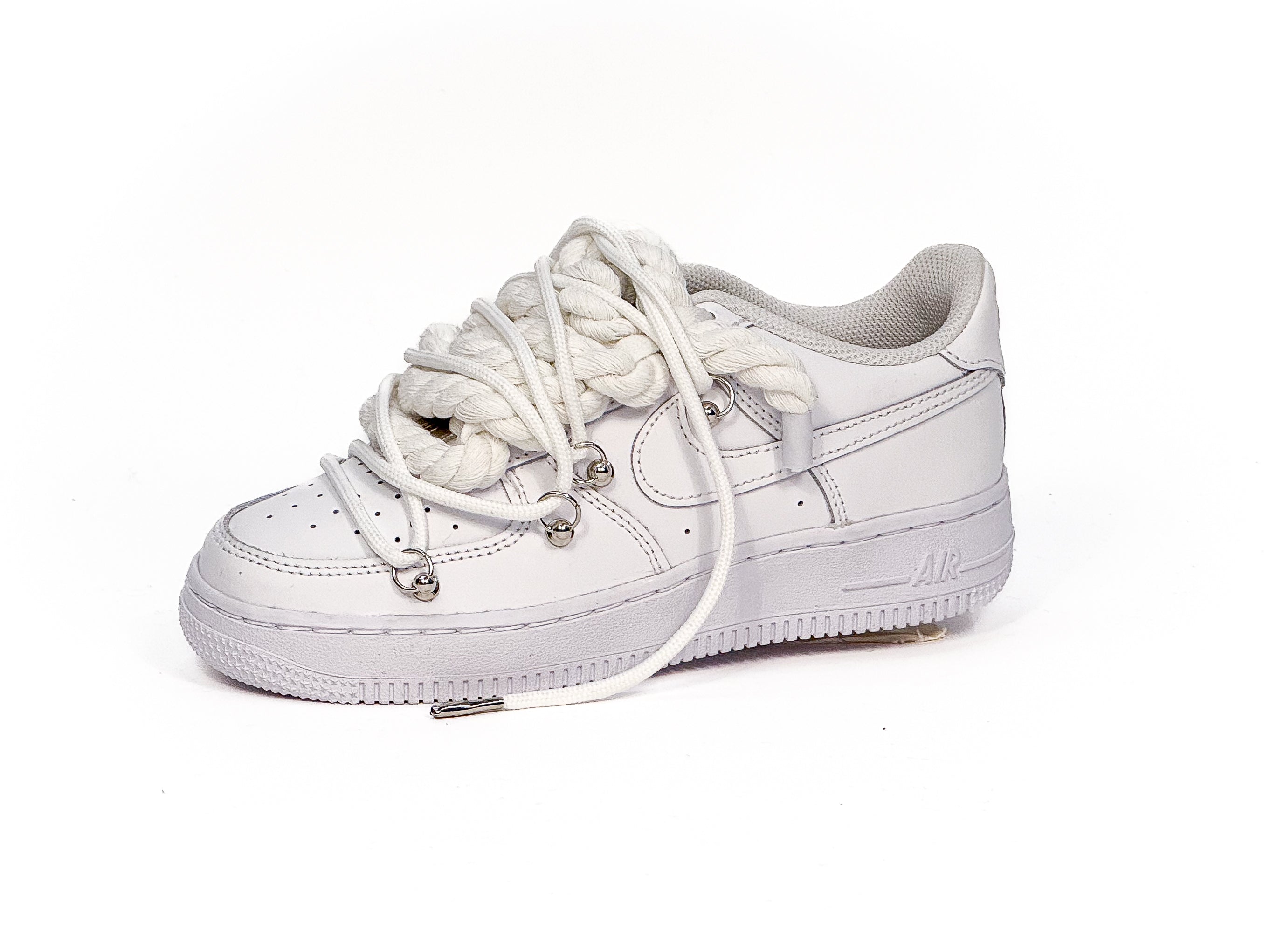 Air Force 1 White W/White Overlaces