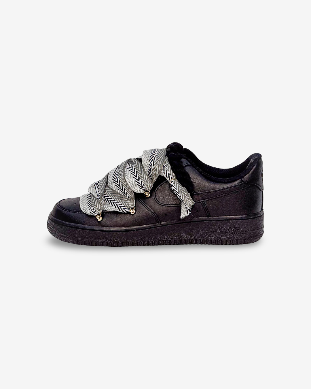 Air Force 1 Black Lanvin SMOKE