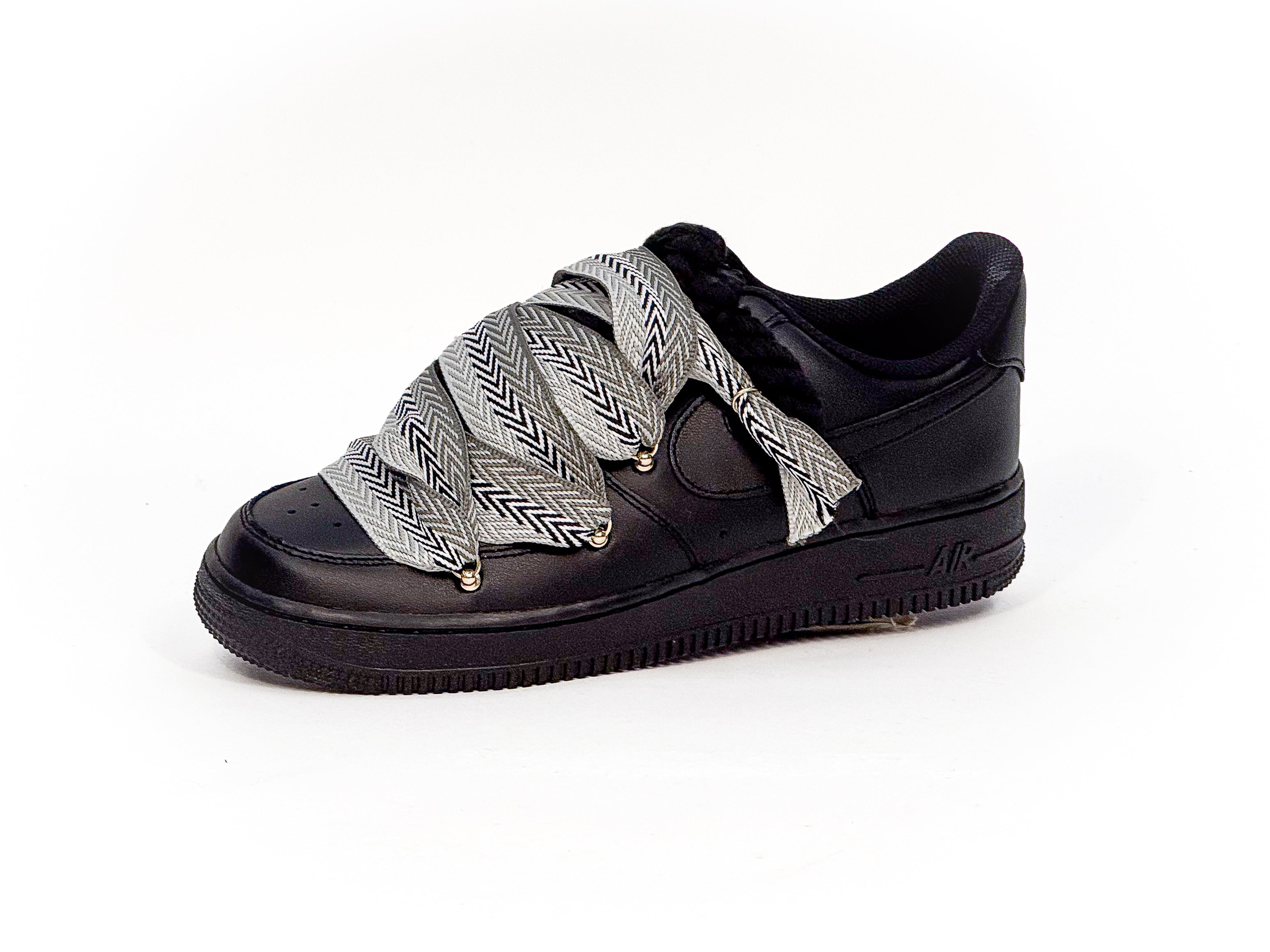 Air Force 1 Black Lanvin SMOKE