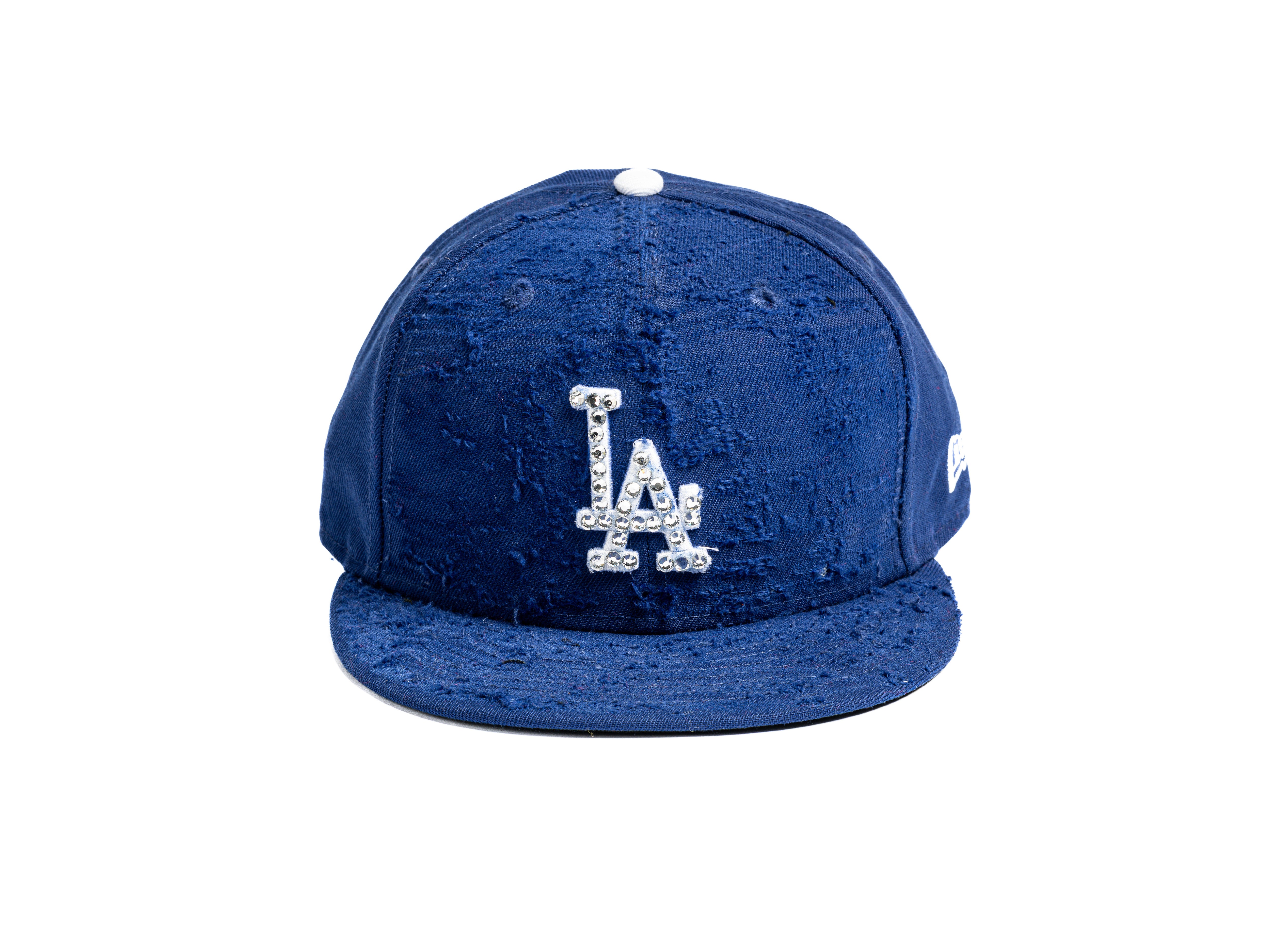 New Era Los Angeles Dodgers Blue Washed Brill