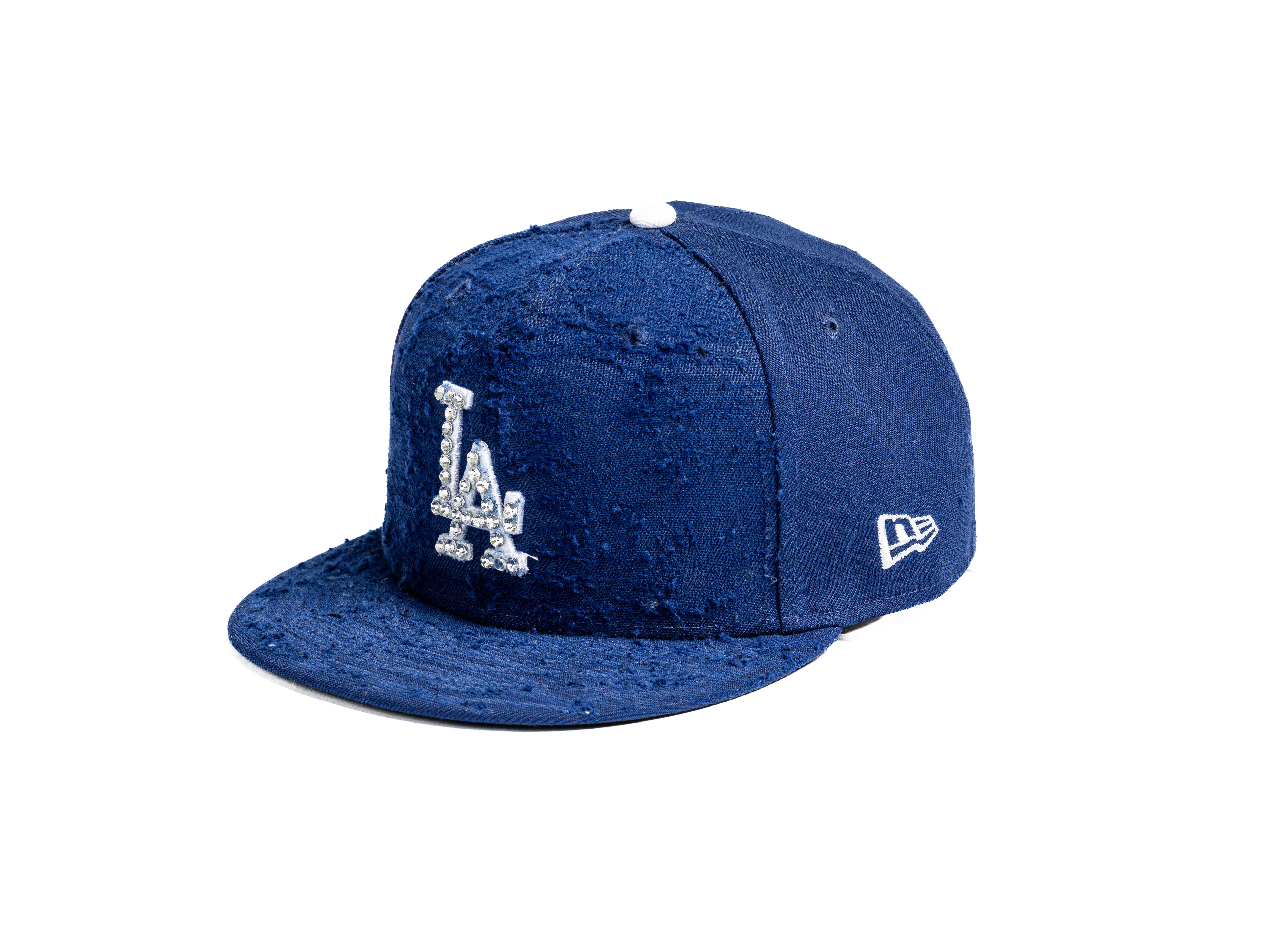 New Era Los Angeles Dodgers Blue Washed Brill