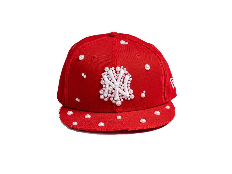 New Era Red - NY CUSTOM PEARL