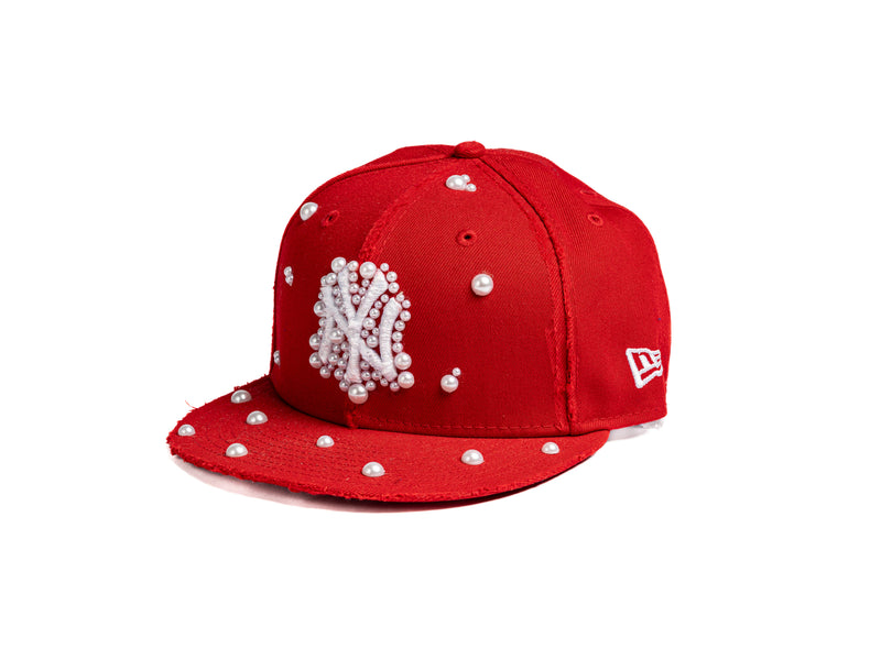 New Era Red - NY CUSTOM PEARL
