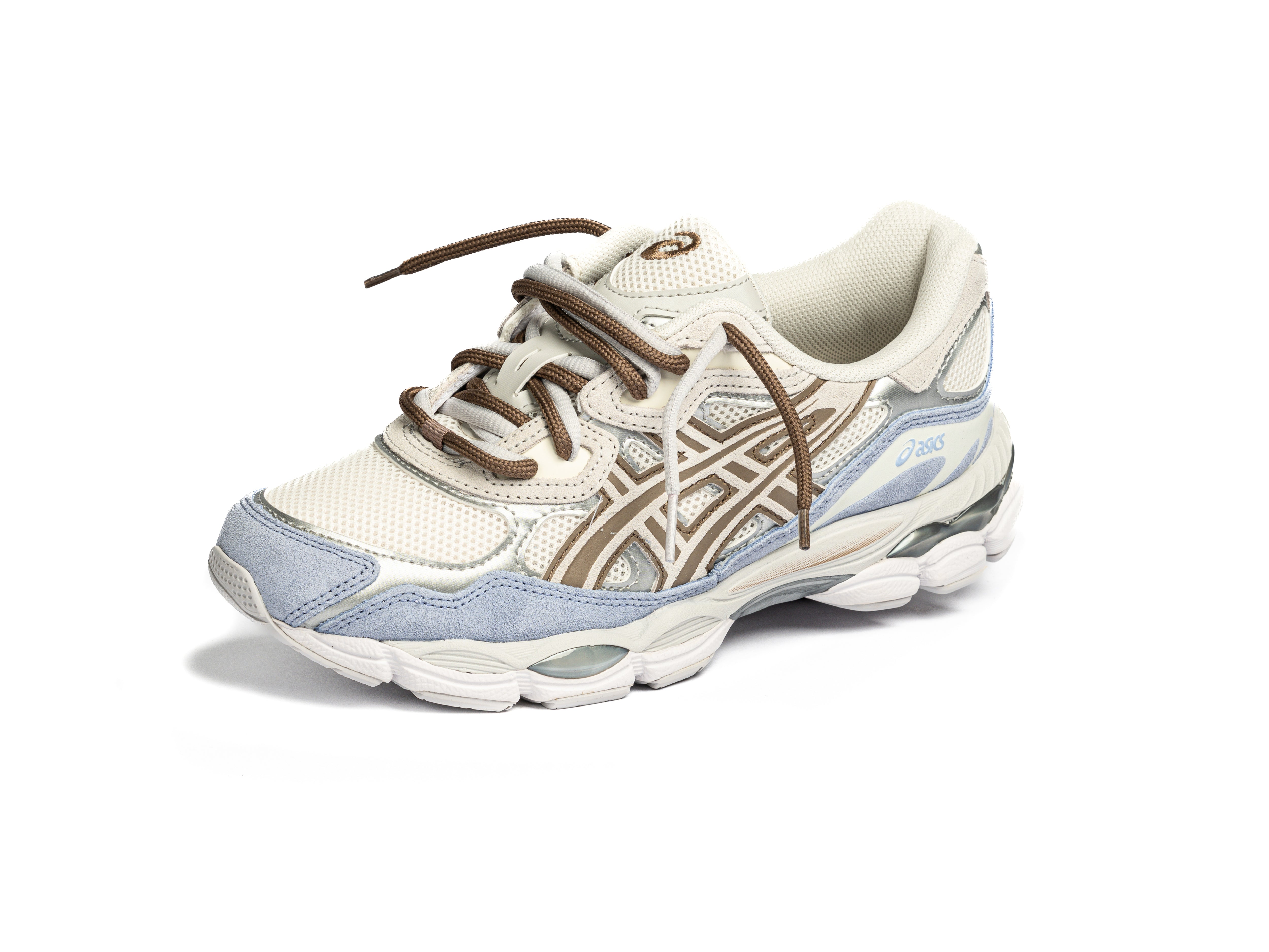 ASICS GEL-NYC CREAM CLOUD GREY DOUBLE LACES