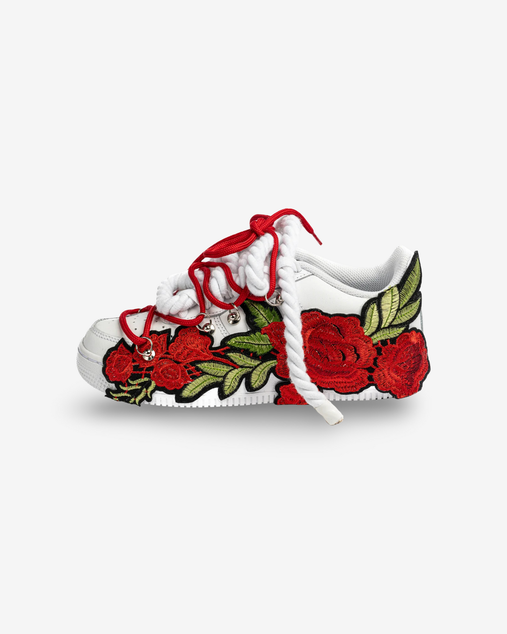 Air Force 1 White RED ROSES