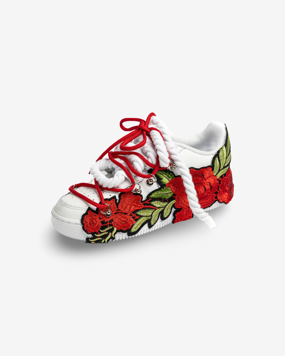 Air Force 1 White RED ROSES