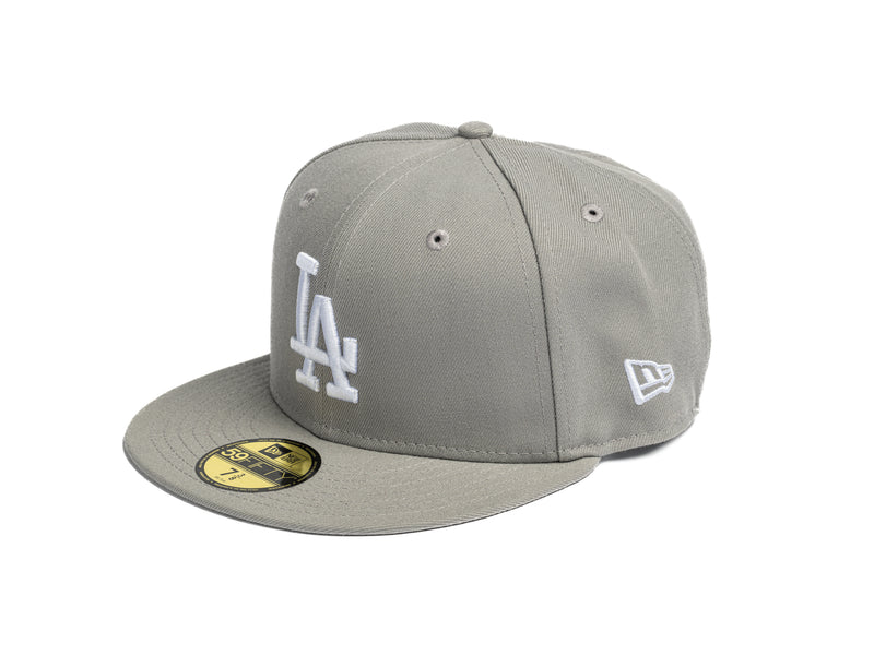 New Era Fitted Cap "LA" Grey
