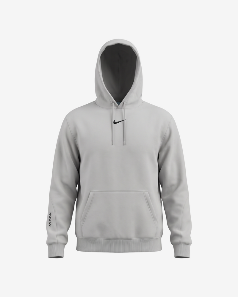 NOCTA x NIKE - FELPA CAPPUCCIO GRIGIA